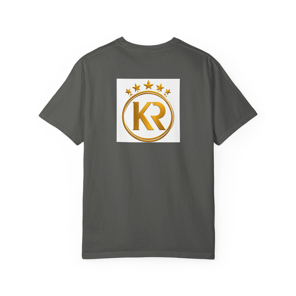 Royalty King Lion T-Shirt — Gold Crest Graphic Tee