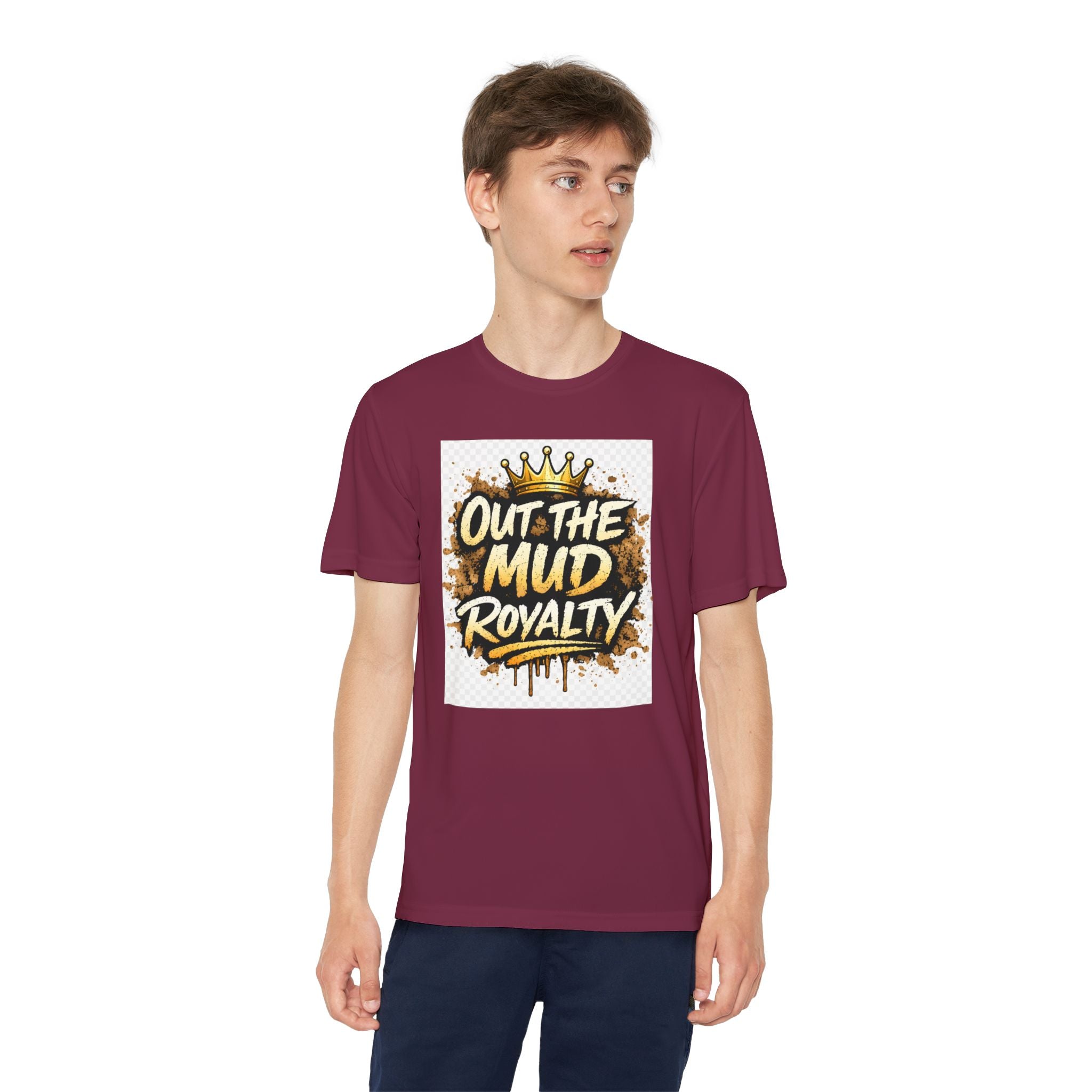 Youth Competitor Tee — "Out the Mud Royalty" Graphic Tee