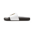 Youth Slide Sandals with Removable Strap — "Out the Mud Royalty" Graphic