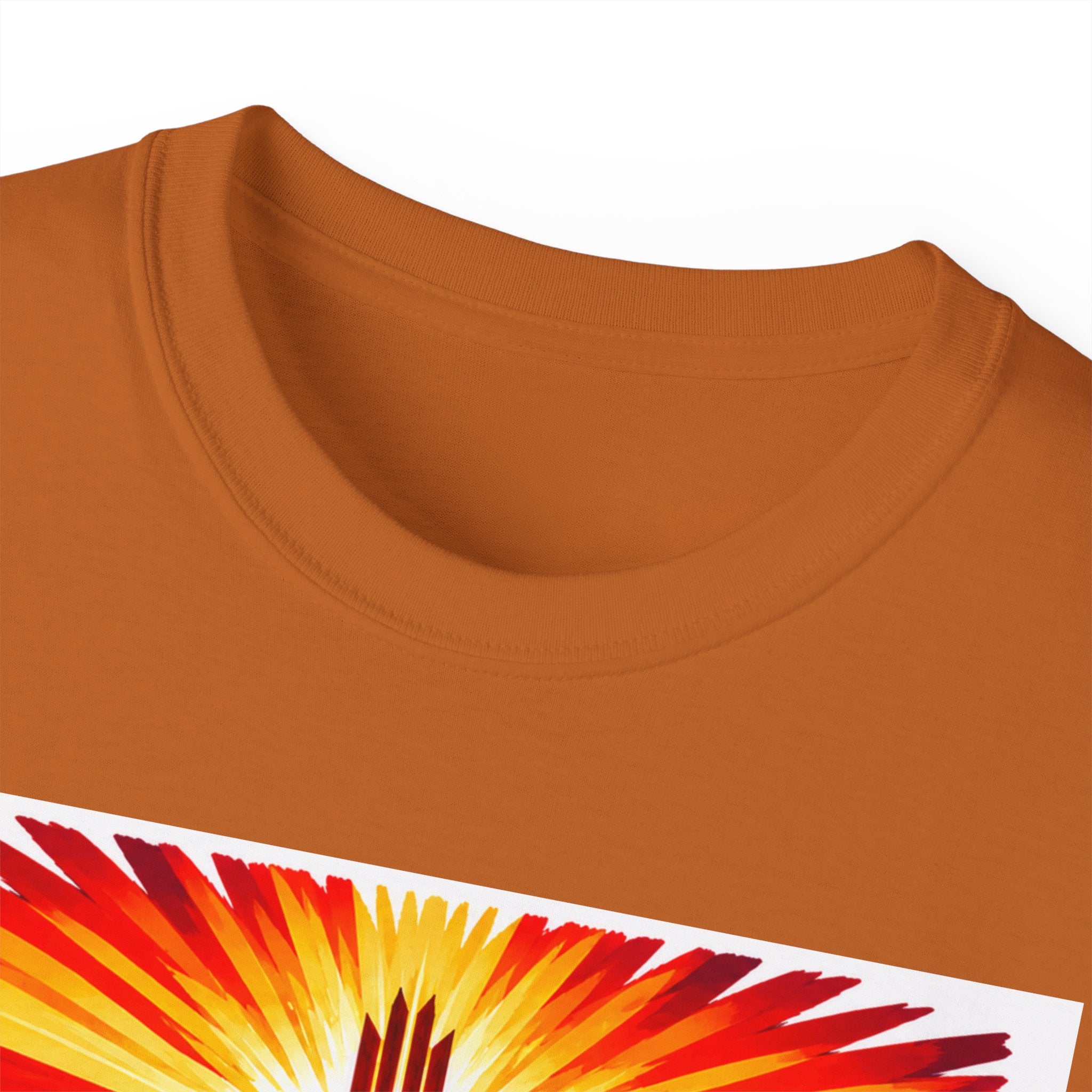 Desert Vibes Arizona T-Shirt – Southwestern Sunset Cactus Graphic with AZ-10 Back