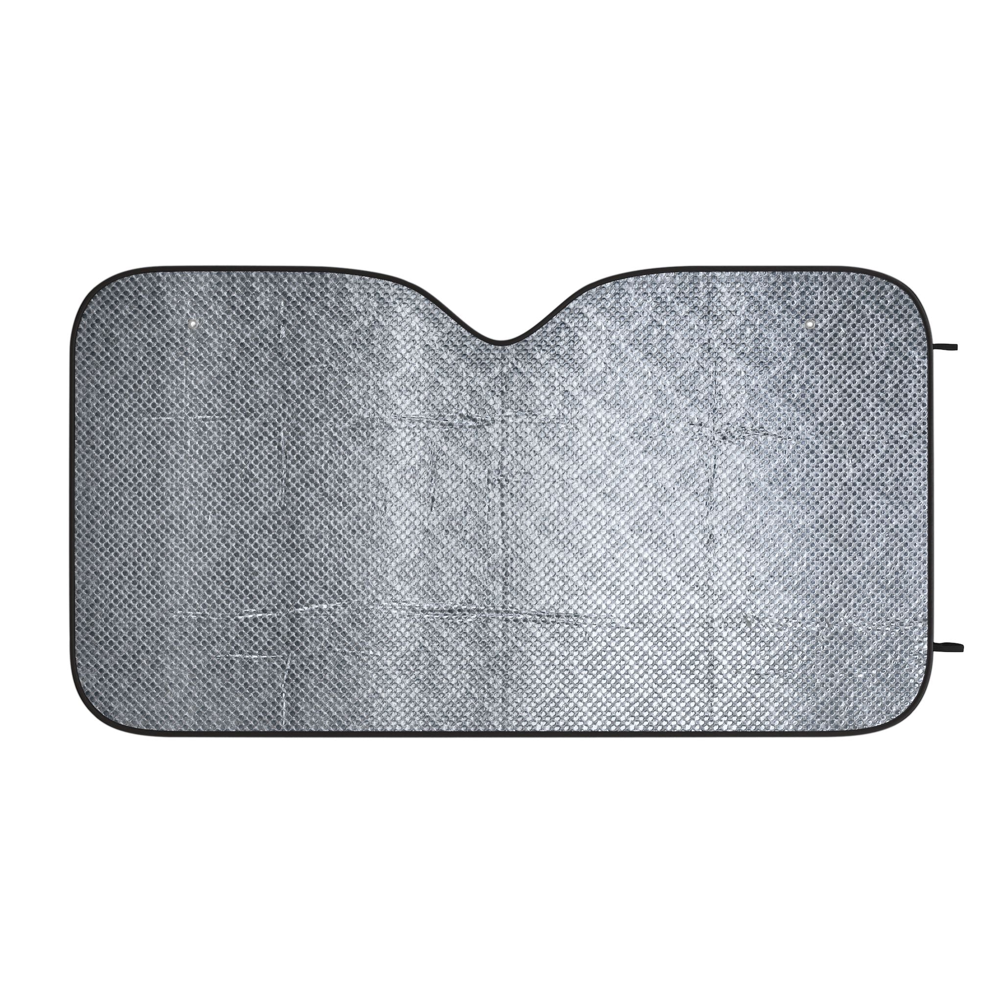 Car Sun Shade — "Out the Mud Royalty" Graphic Windshield Cover