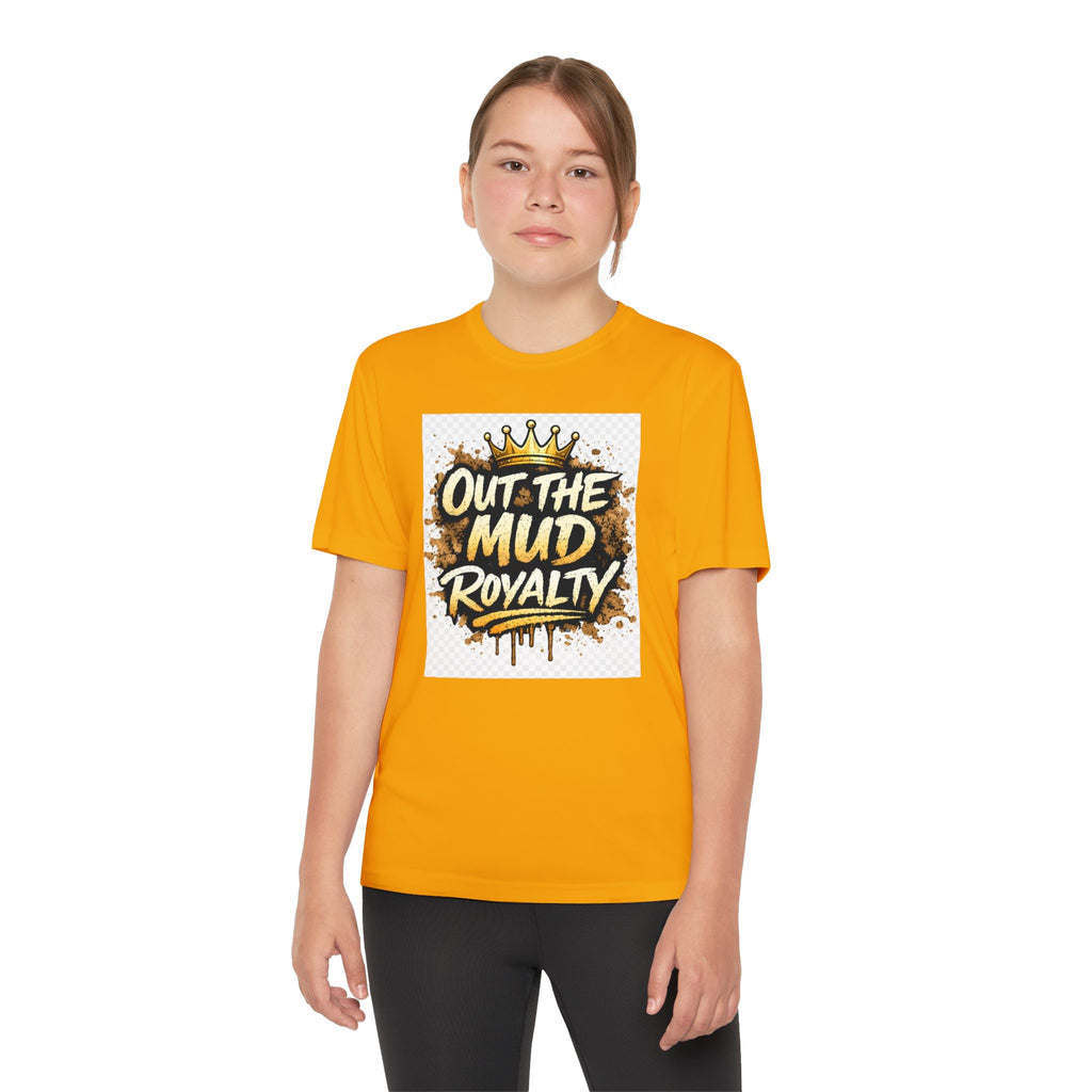 Youth Competitor Tee — "Out the Mud Royalty" Graphic Tee