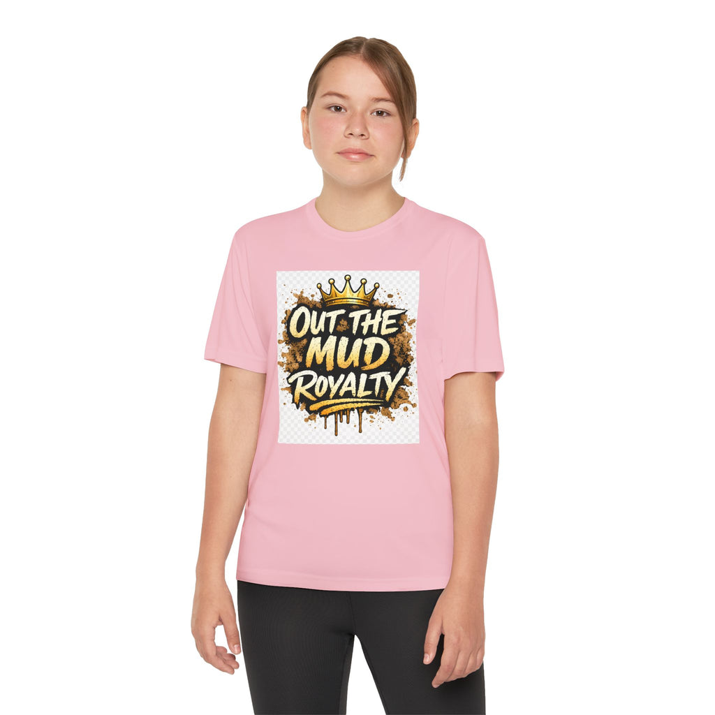 Youth Competitor Tee — "Out the Mud Royalty" Graphic Tee