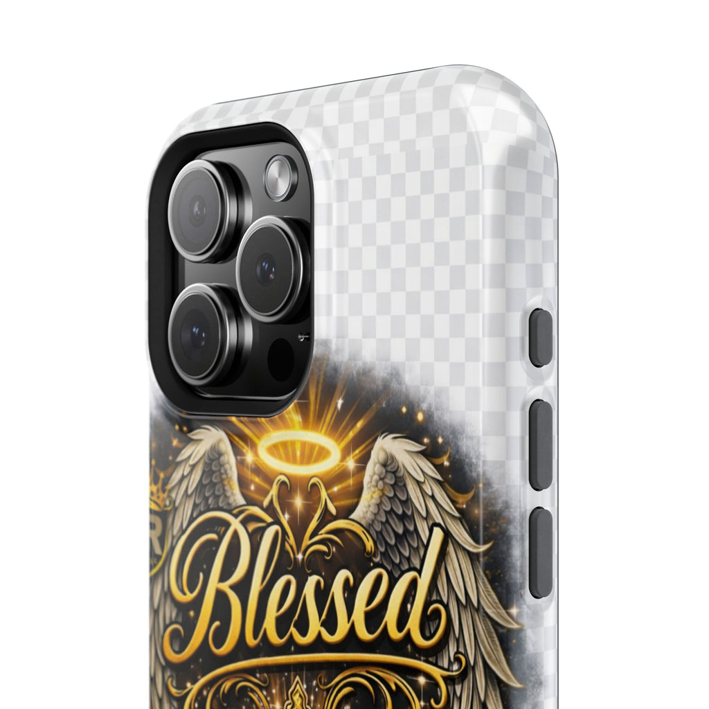 Blessed Cross Phone Case — Impact-Resistant Religious iPhone Case