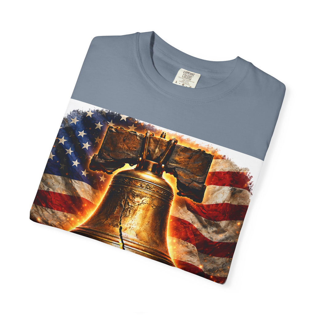 Liberty Bell T-Shirt — Patriotic American Flag Tee