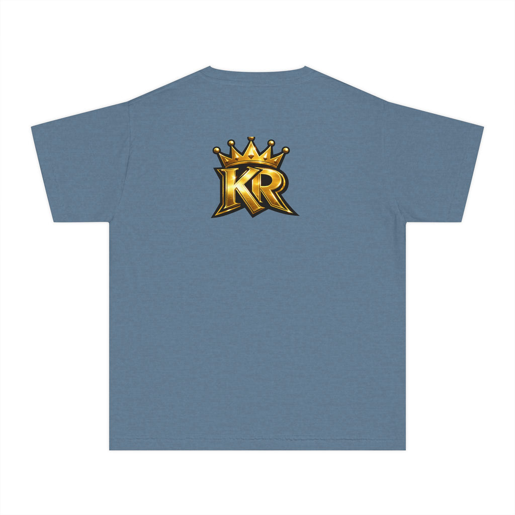Youth Tee — "Out the Mud Royalty" Crown Graphic Shirt