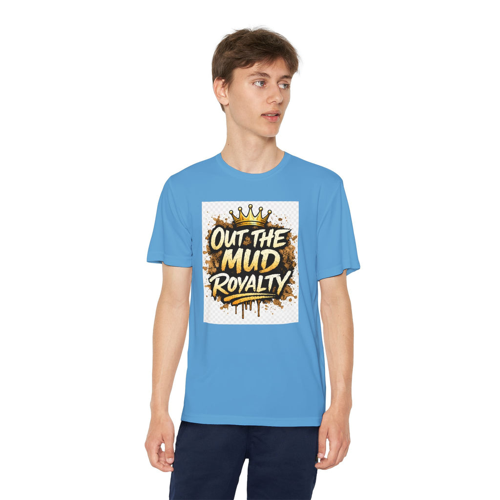 Youth Competitor Tee — "Out the Mud Royalty" Graphic Tee