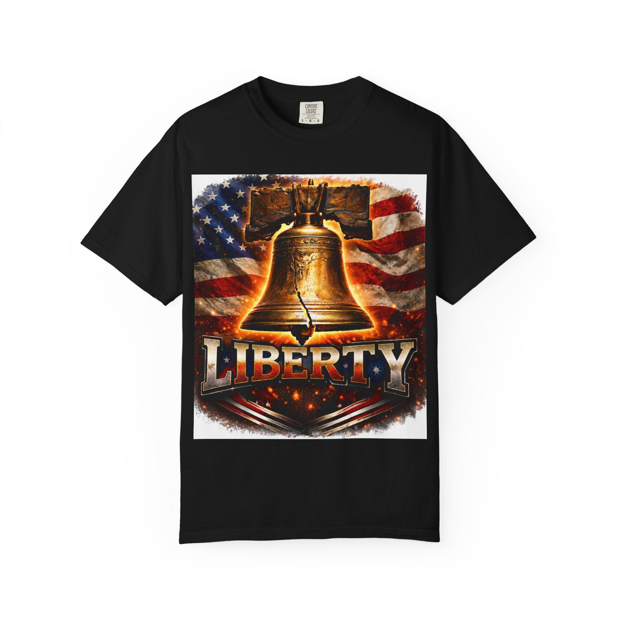 Liberty Bell T-Shirt — Patriotic American Flag Tee