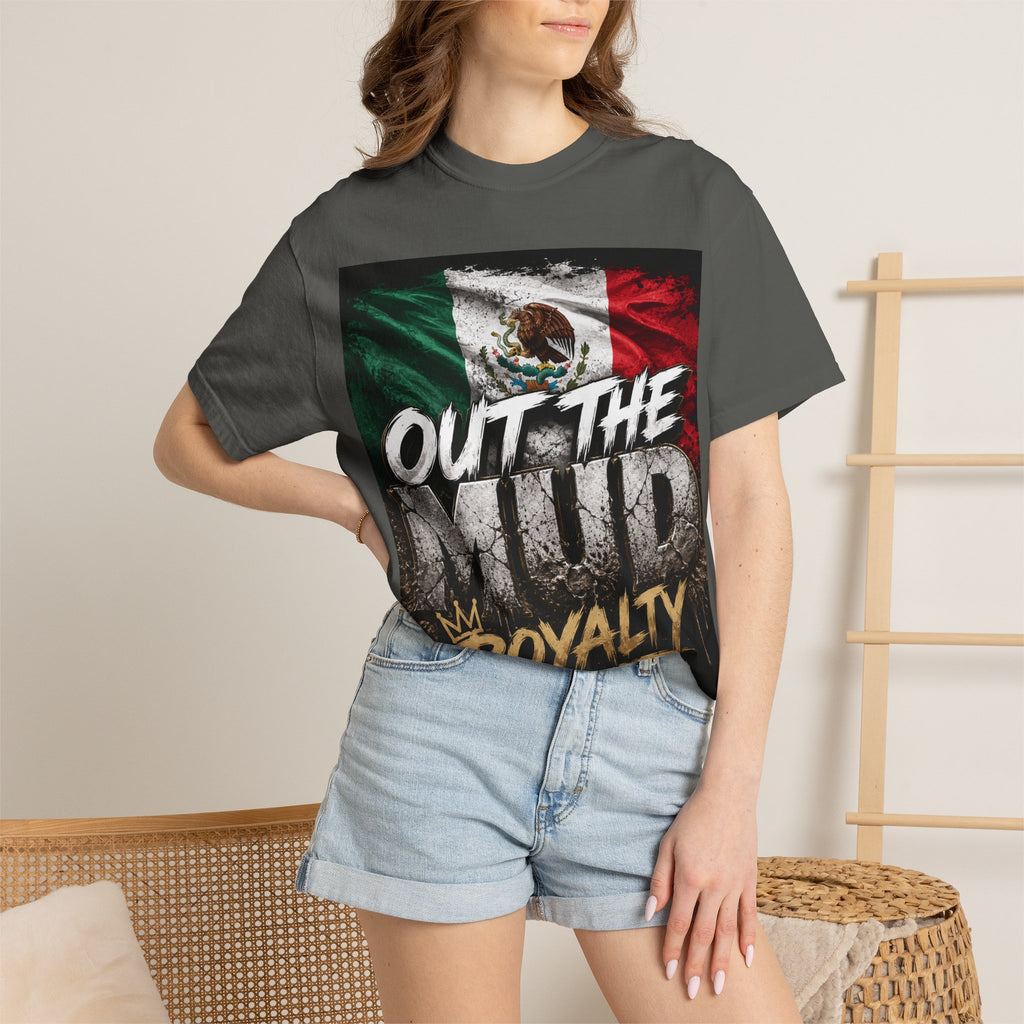 Out The Mud Royalty T-Shirt — Mexican Flag Streetwear Tee
