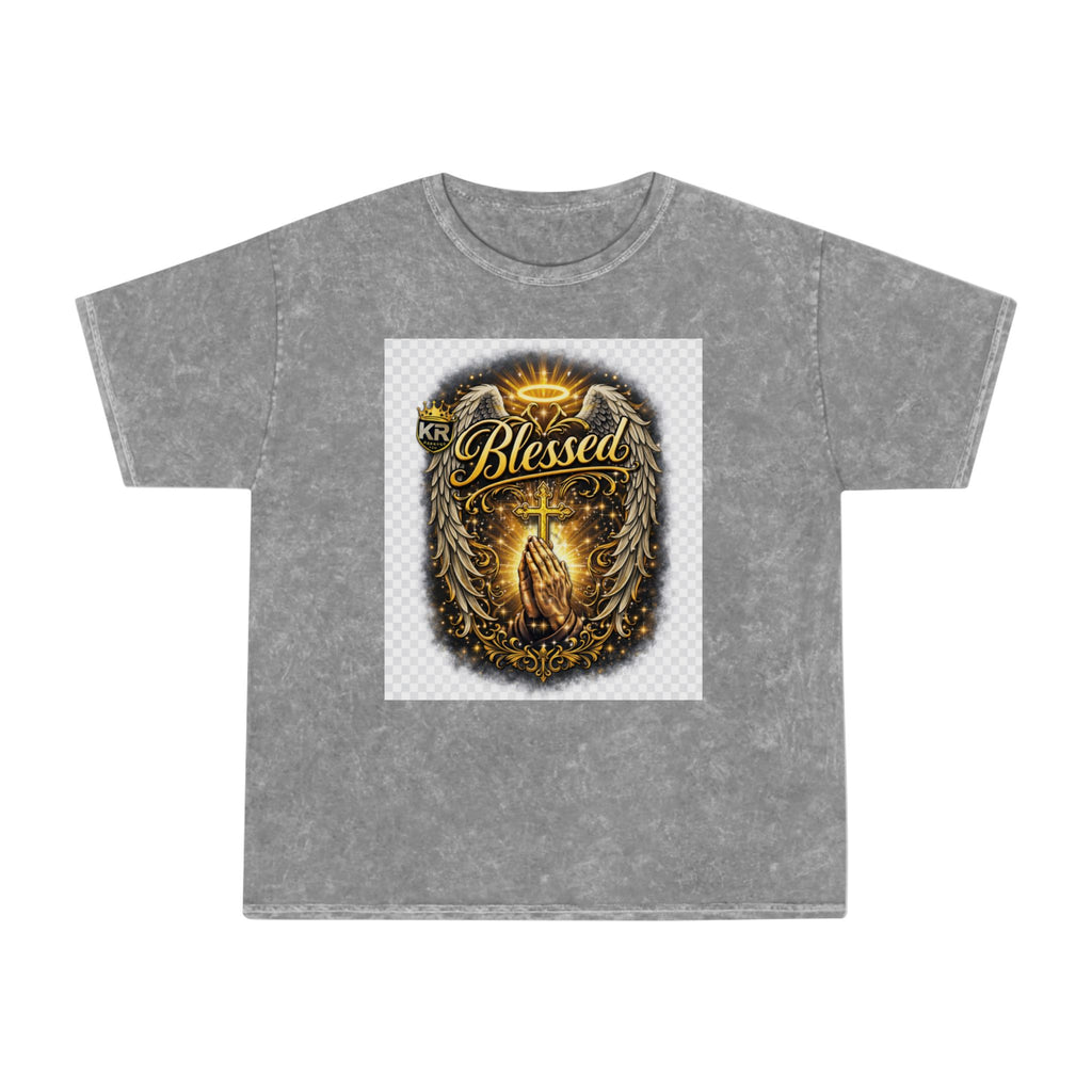 Blessed Cross Mineral Wash T-Shirt