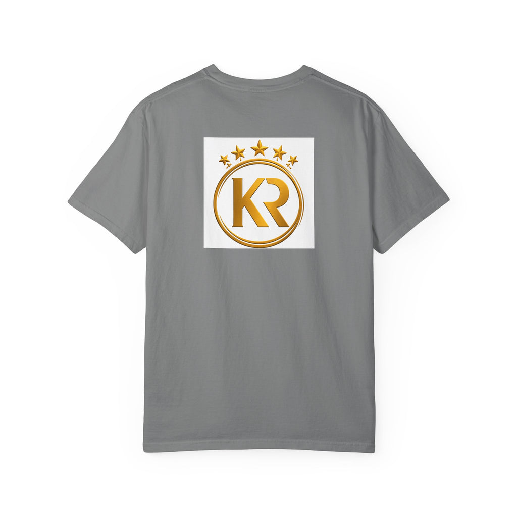 Royalty King Lion T-Shirt — Gold Crest Graphic Tee