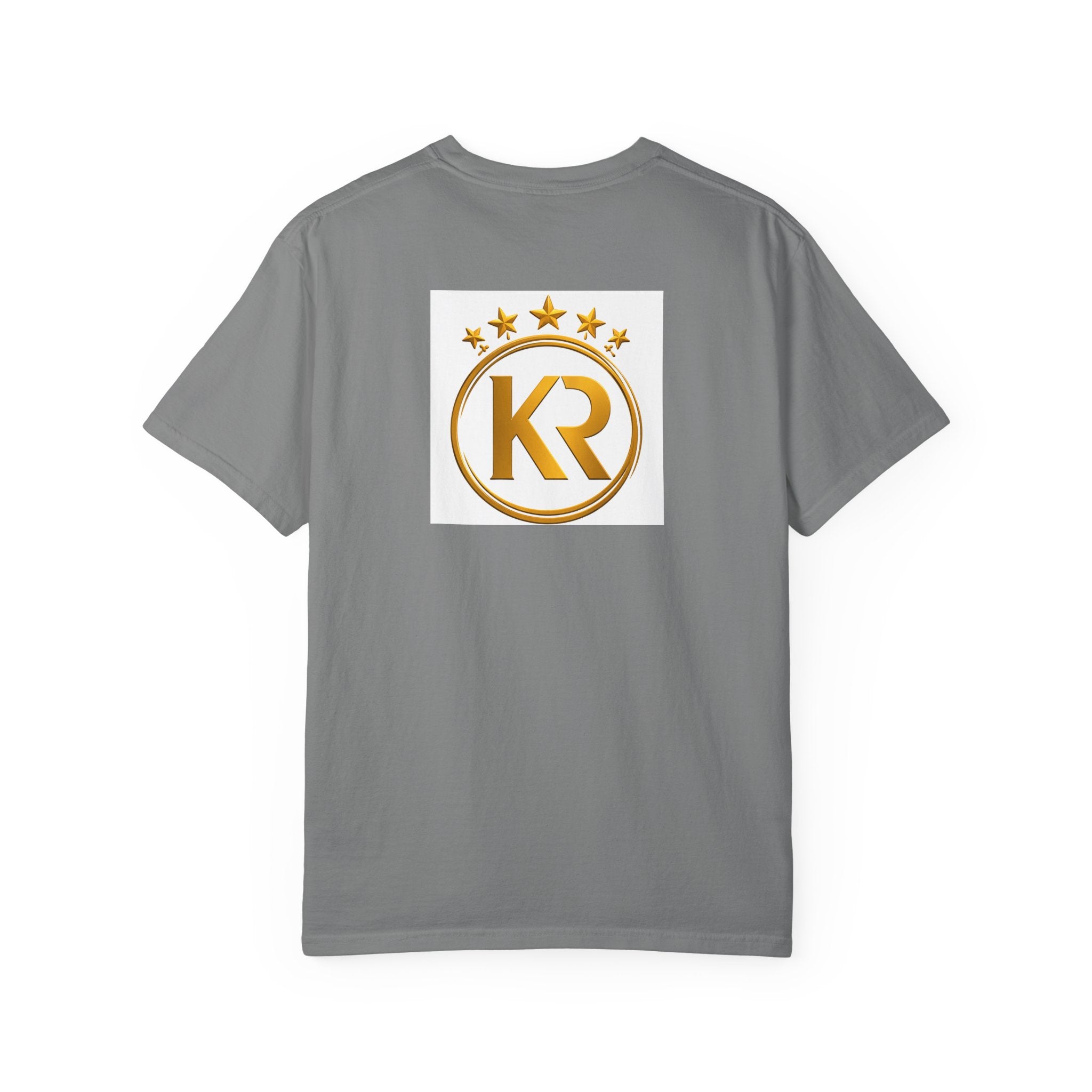 Royalty King Lion T-Shirt — Gold Crest Graphic Tee