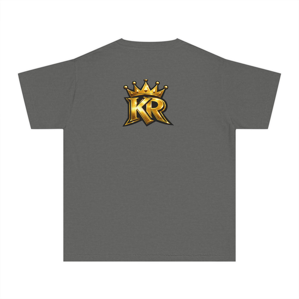 Youth Tee — "Out the Mud Royalty" Crown Graphic Shirt