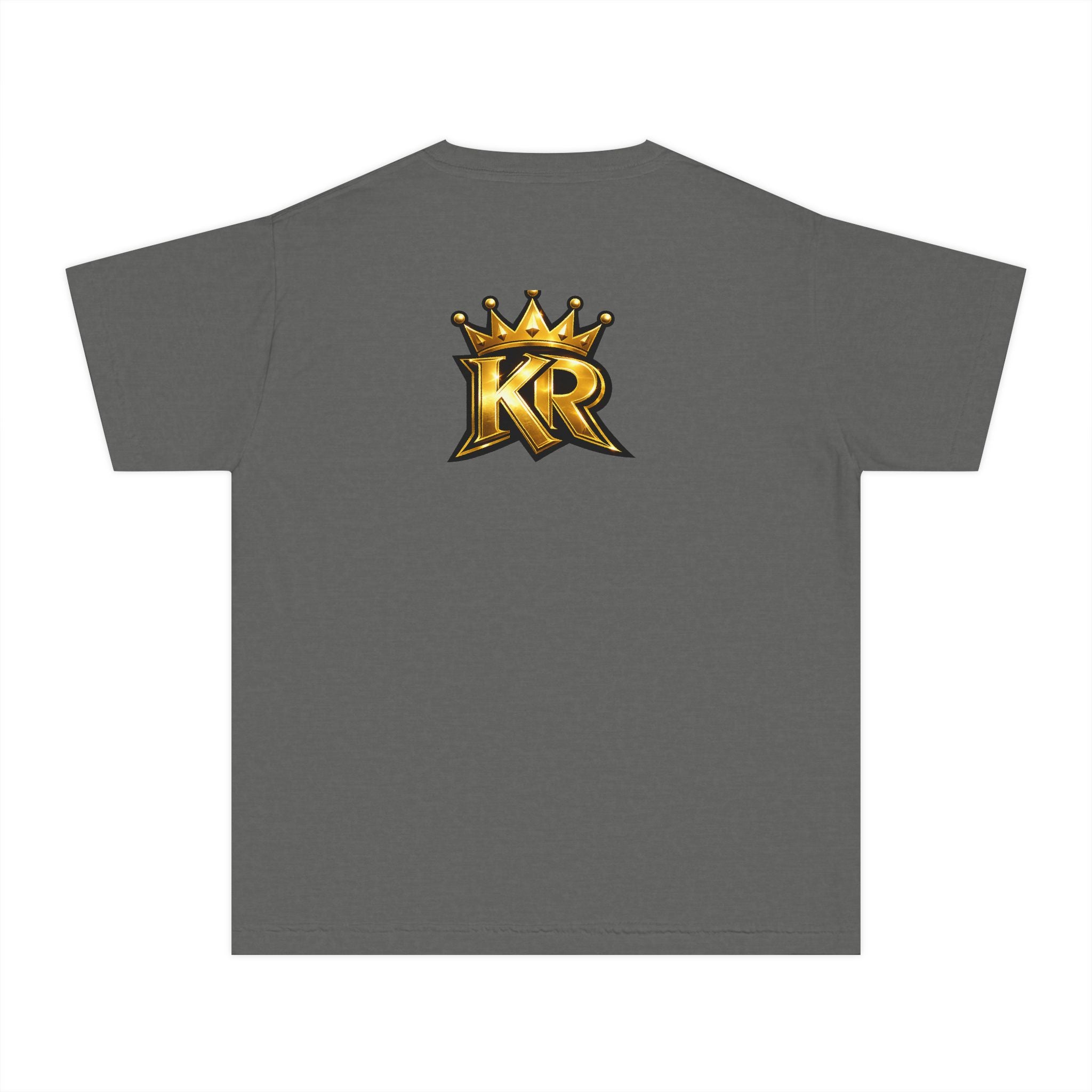 Youth Tee — "Out the Mud Royalty" Crown Graphic Shirt