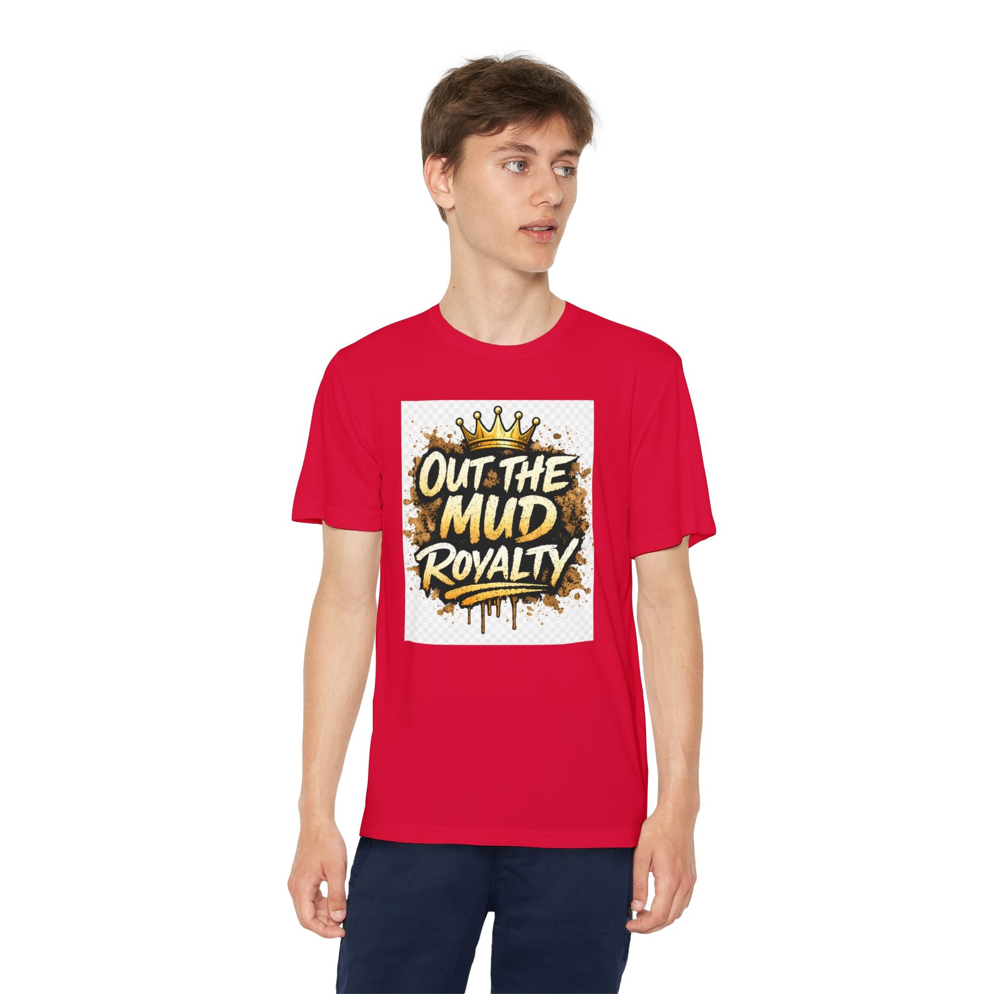 Youth Competitor Tee — "Out the Mud Royalty" Graphic Tee