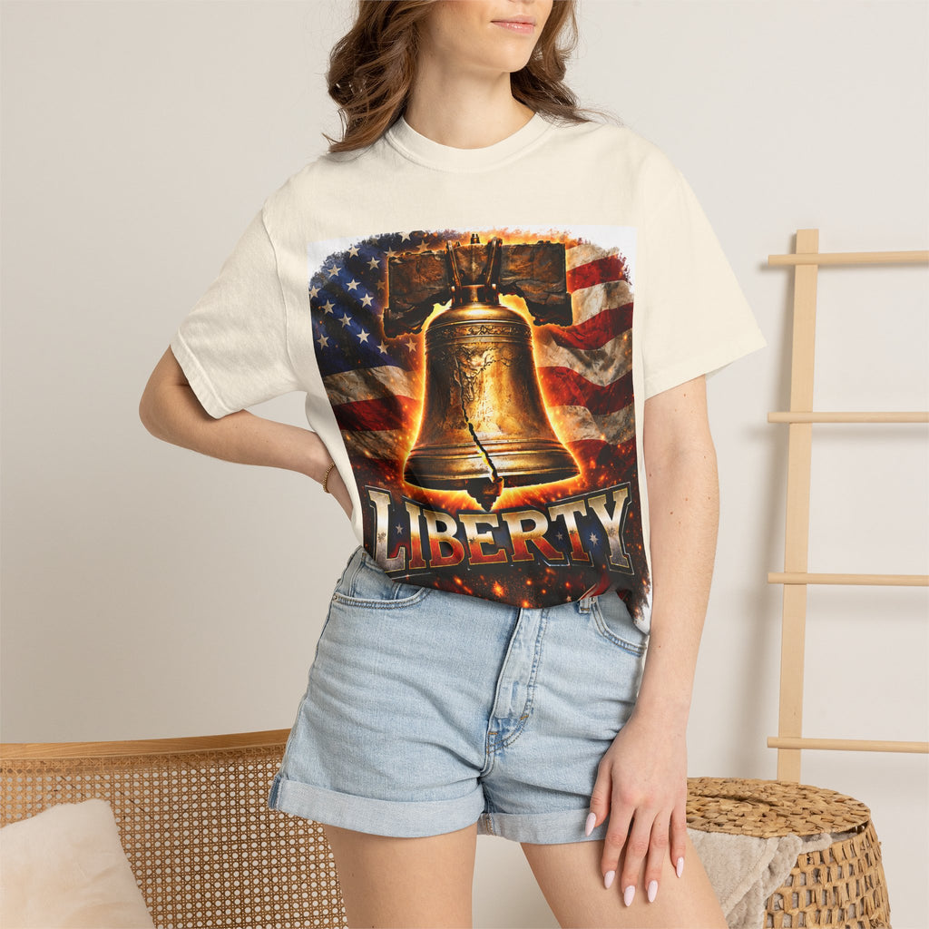 Liberty Bell T-Shirt — Patriotic American Flag Tee