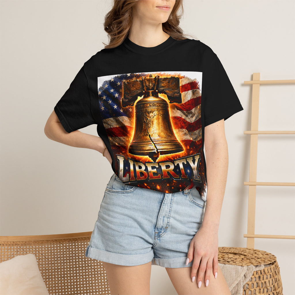 Liberty Bell T-Shirt — Patriotic American Flag Tee