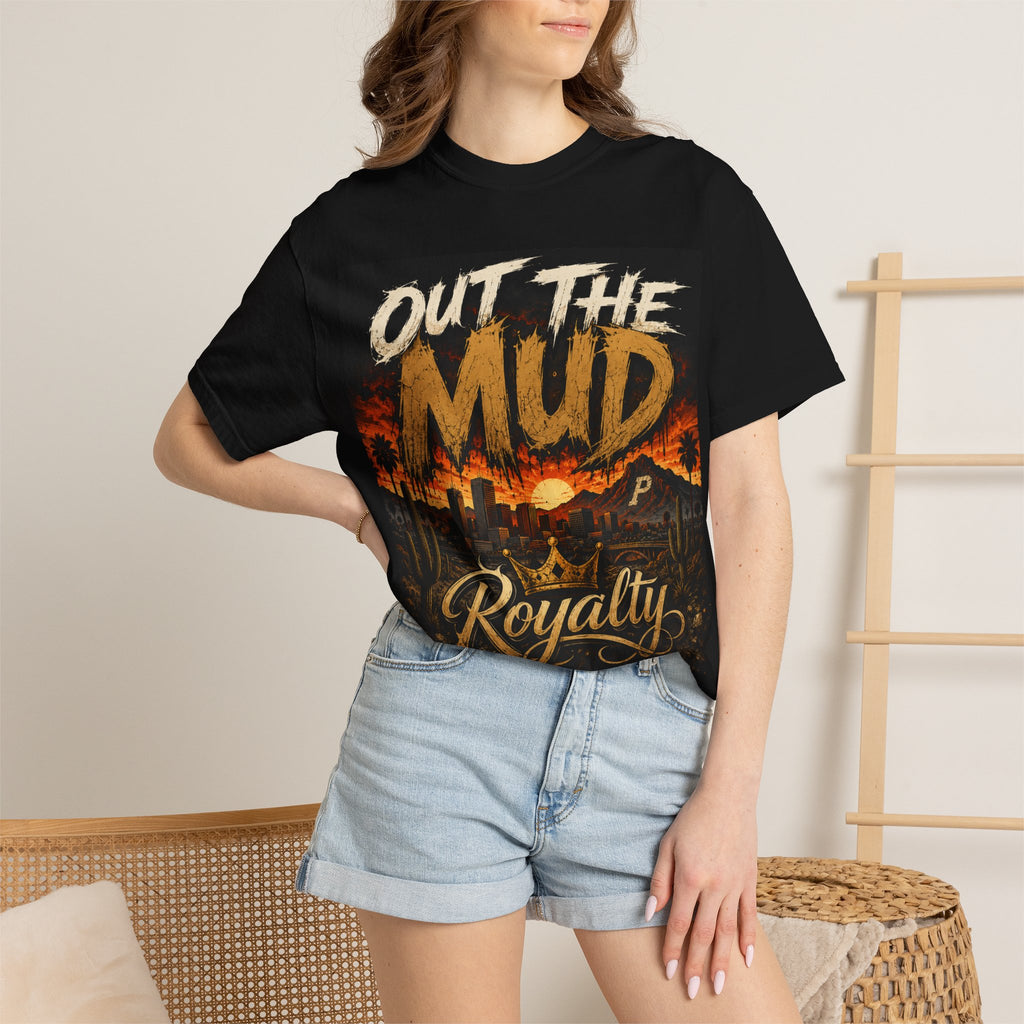 Out The Mud Royalty Phoenix T-Shirt — Motivational Urban Graphic Tee
