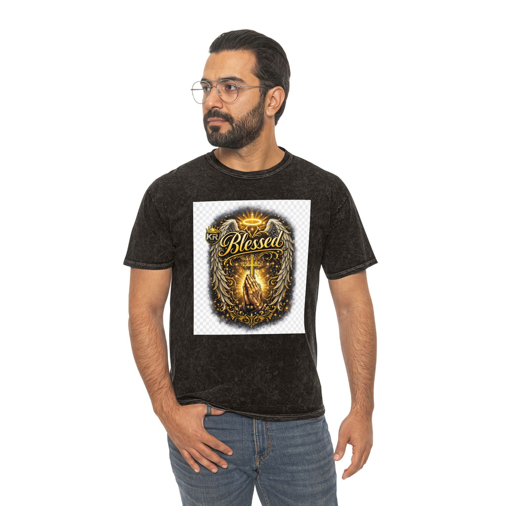 Blessed Cross Mineral Wash T-Shirt