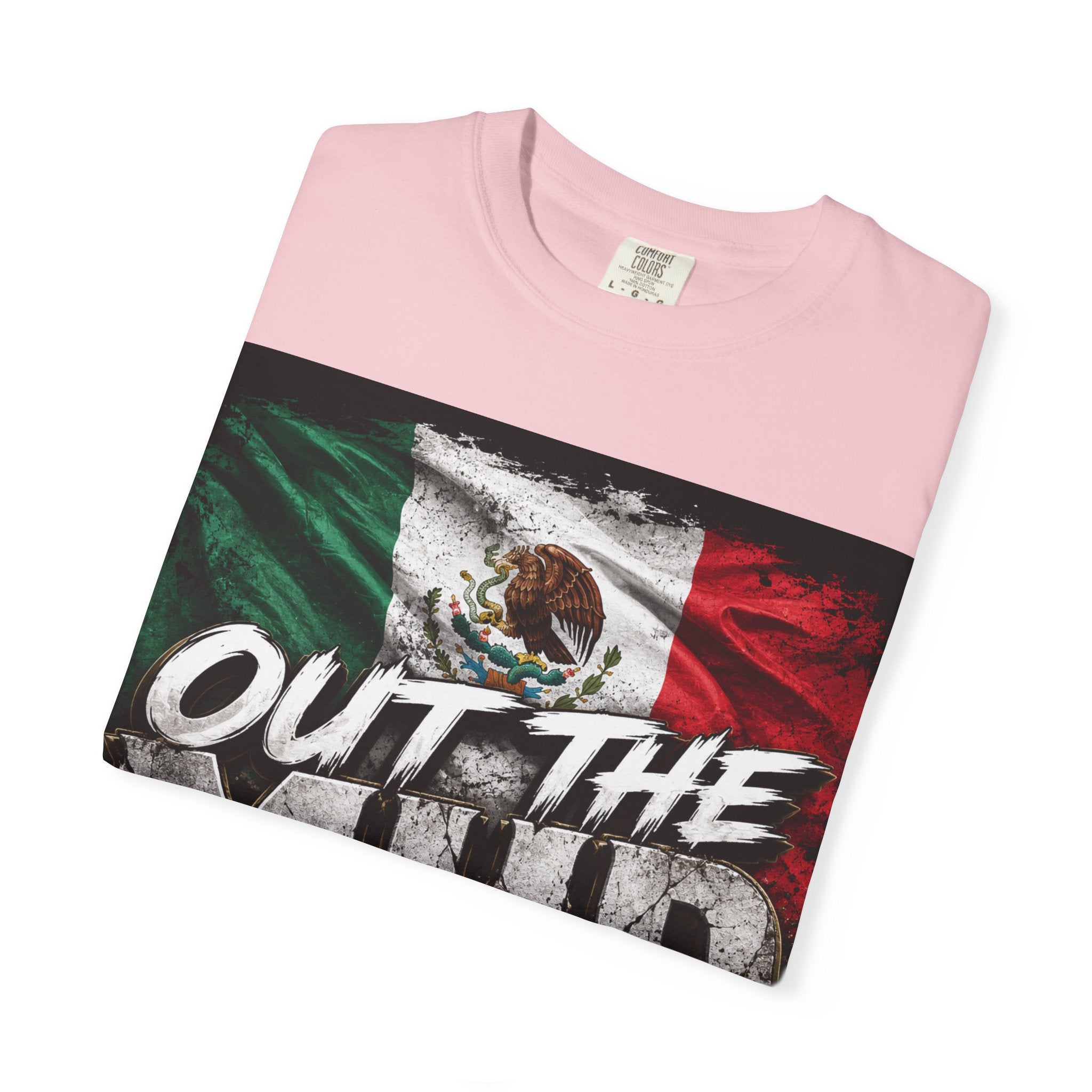 Out The Mud Royalty T-Shirt — Mexican Flag Streetwear Tee