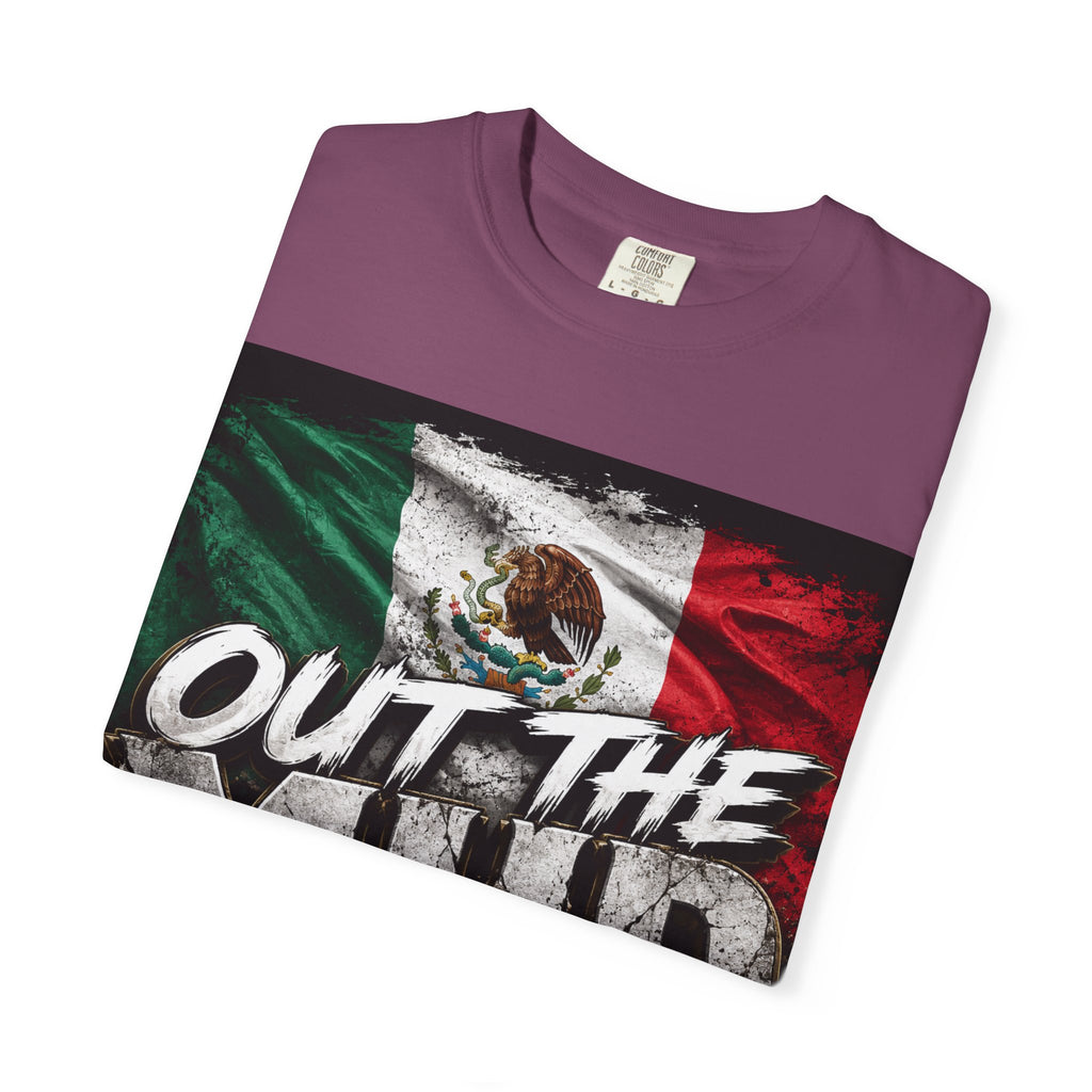 Out The Mud Royalty T-Shirt — Mexican Flag Streetwear Tee