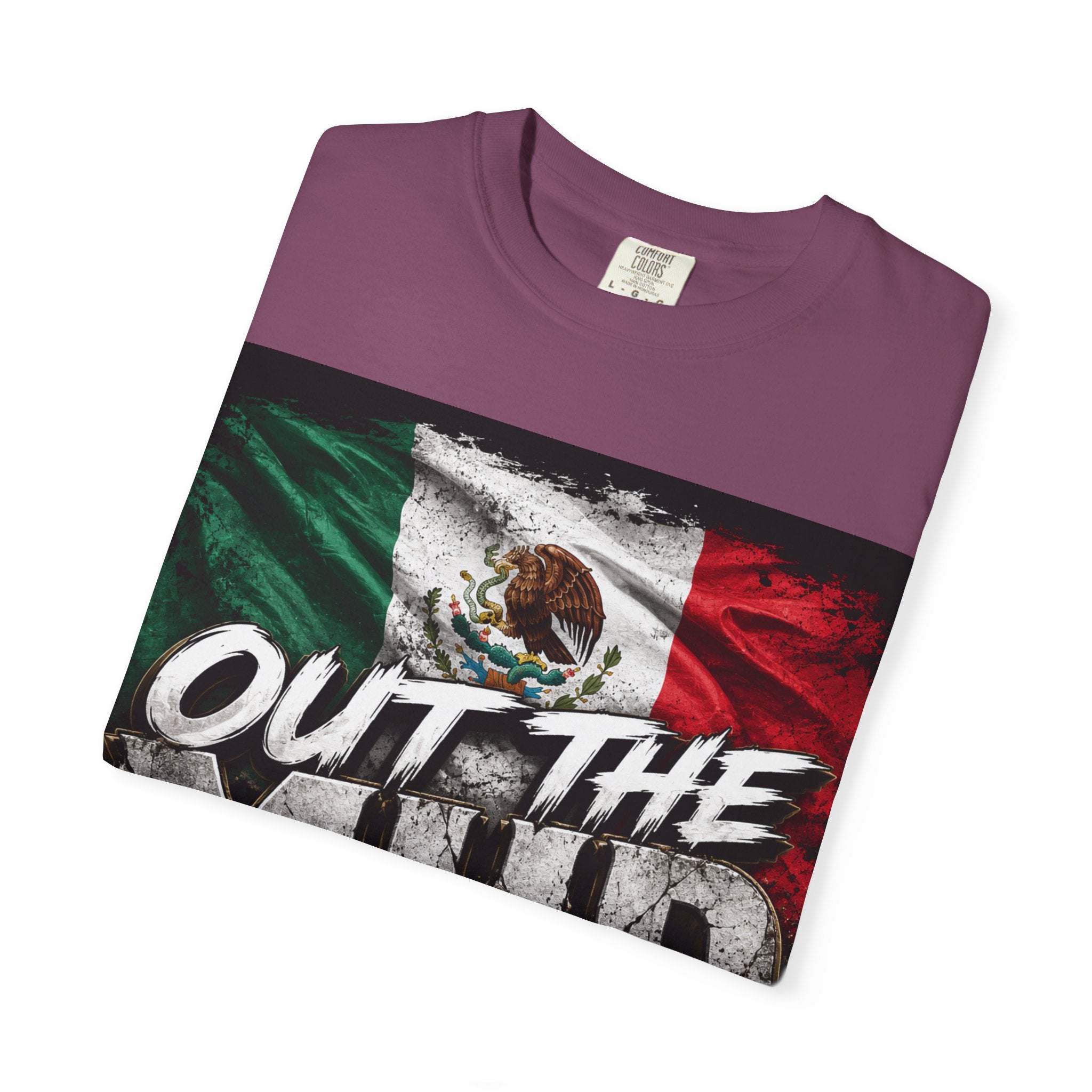 Out The Mud Royalty T-Shirt — Mexican Flag Streetwear Tee