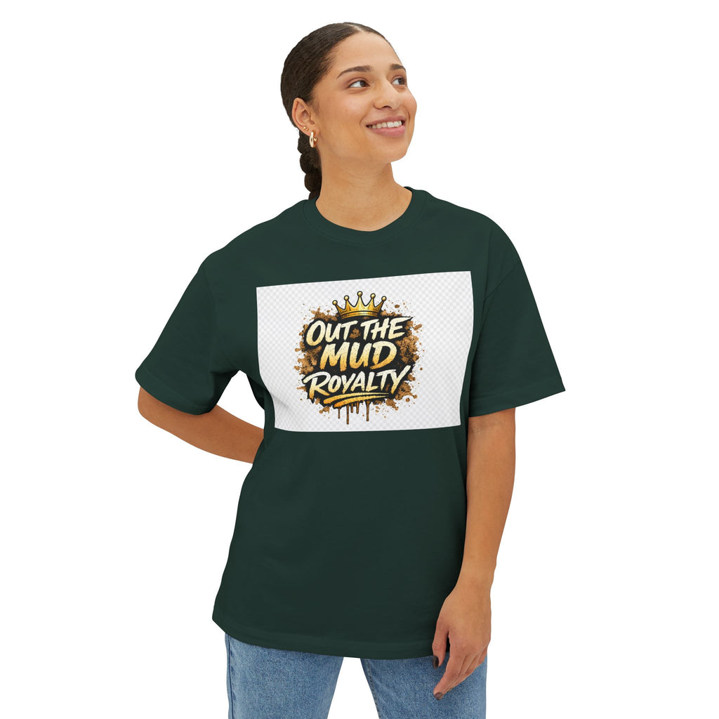 Graphic Tee — "Out The Mud Royalty" Dirt Splash Design