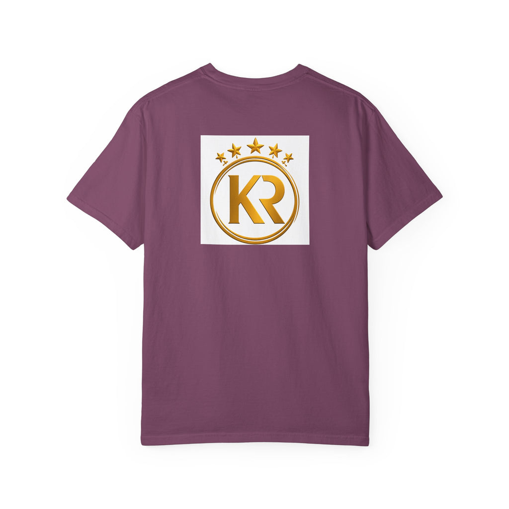 Royalty King Lion T-Shirt — Gold Crest Graphic Tee