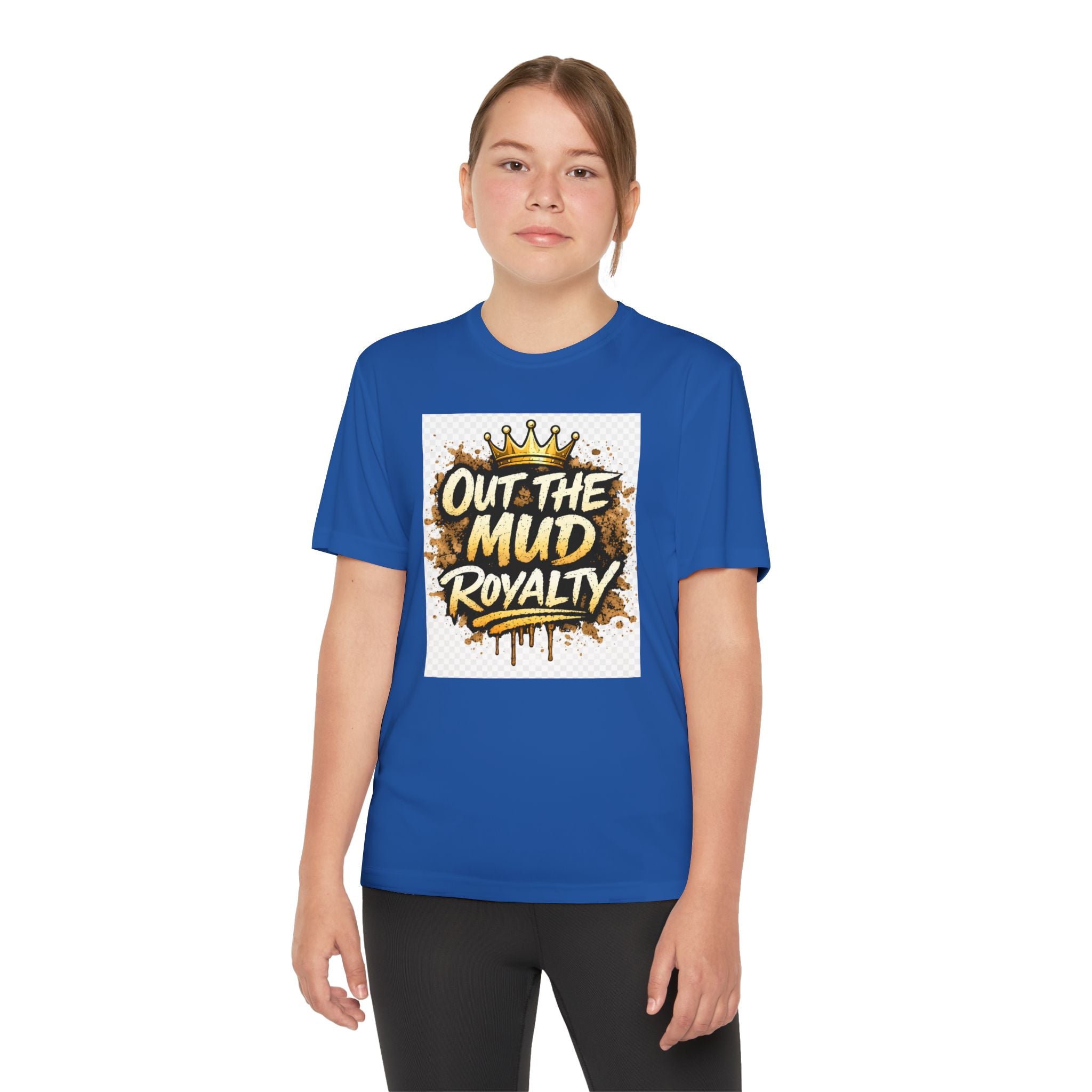 Youth Competitor Tee — "Out the Mud Royalty" Graphic Tee