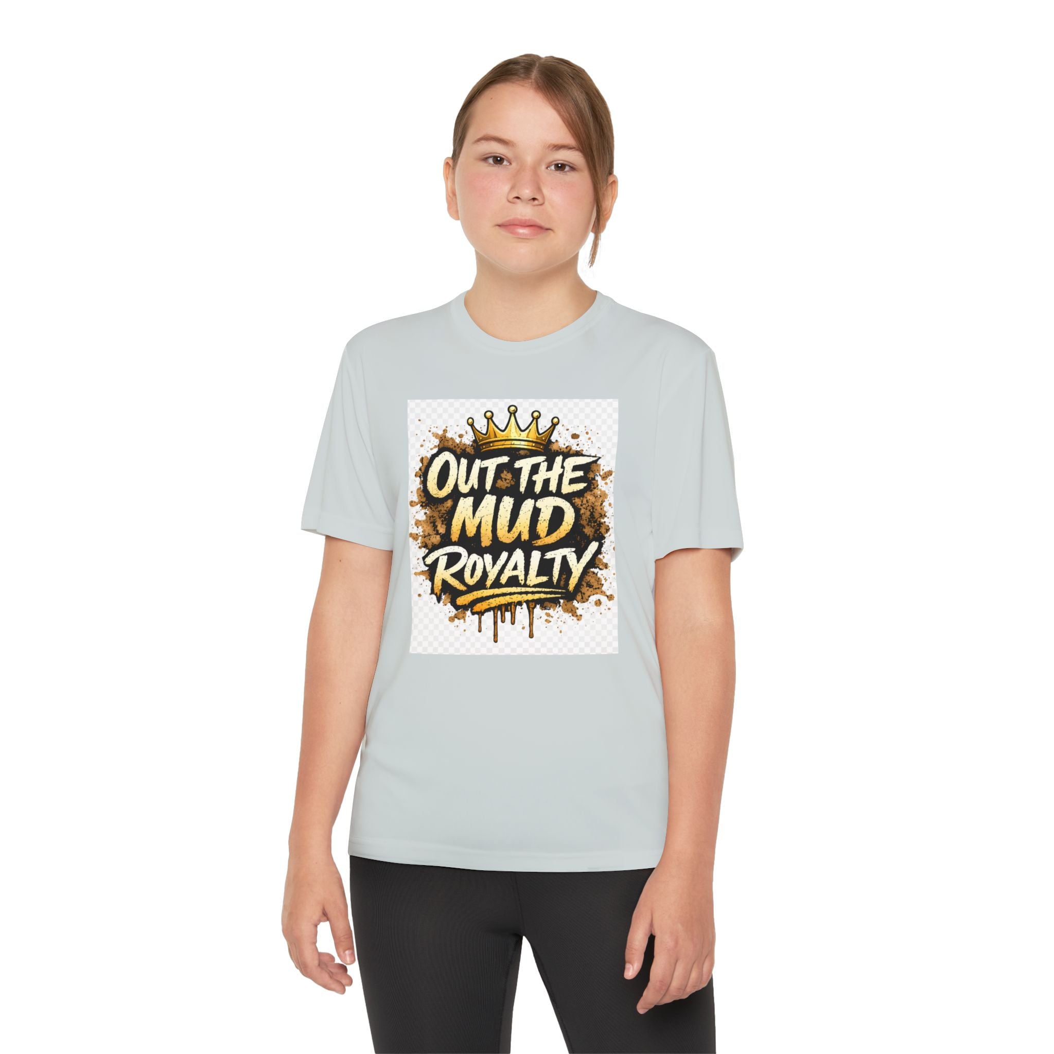 Youth Competitor Tee — "Out the Mud Royalty" Graphic Tee