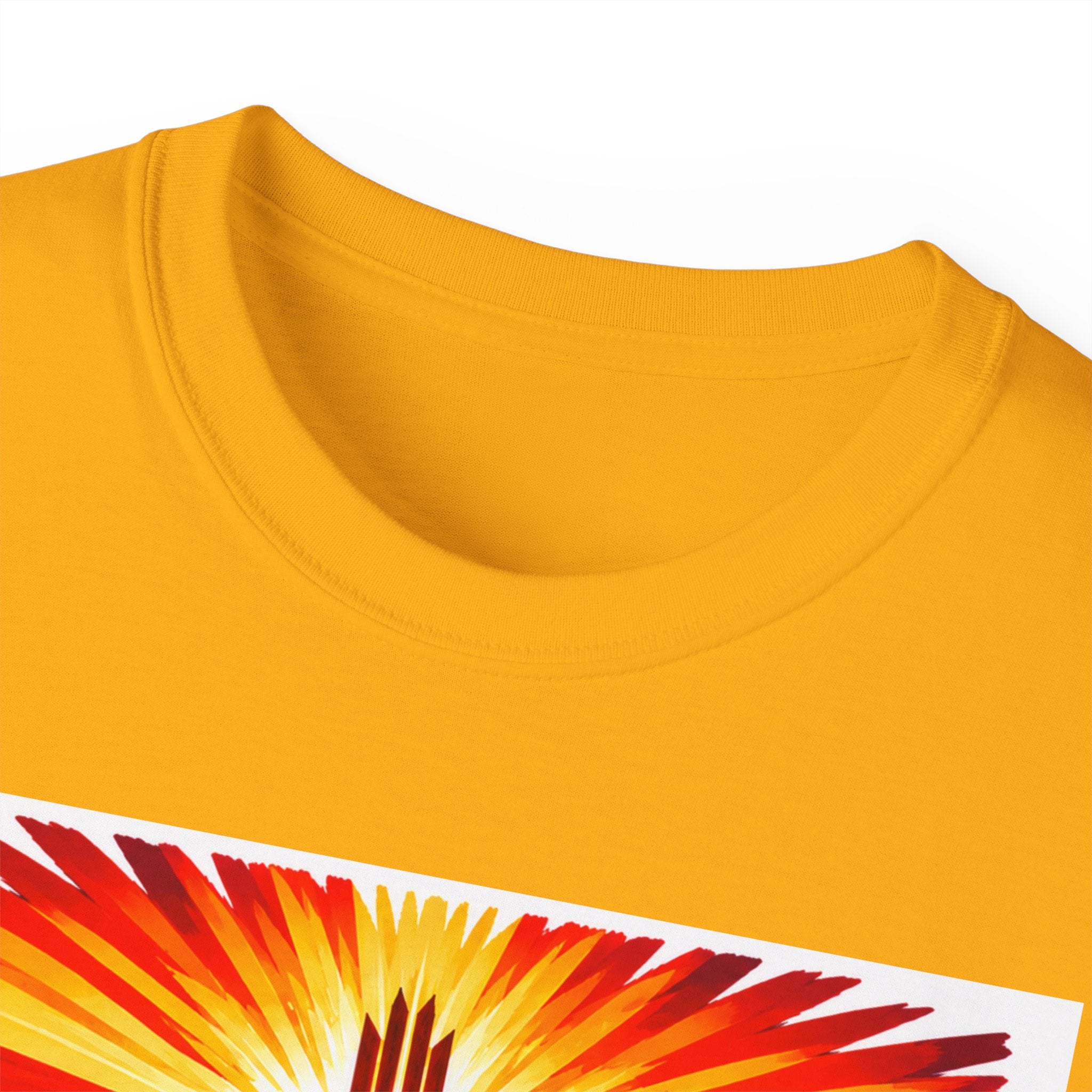 Desert Vibes Arizona T-Shirt – Southwestern Sunset Cactus Graphic with AZ-10 Back