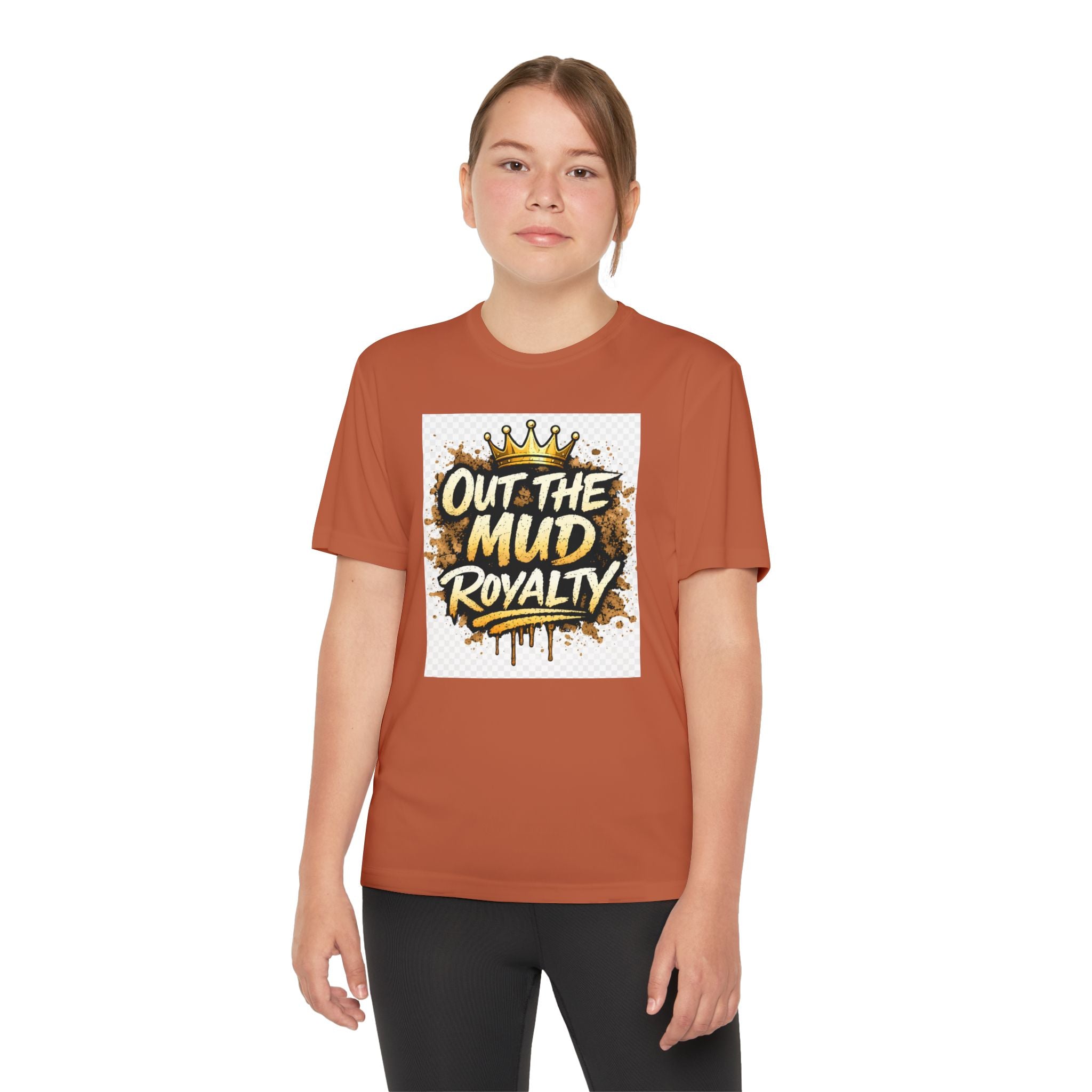 Youth Competitor Tee — "Out the Mud Royalty" Graphic Tee