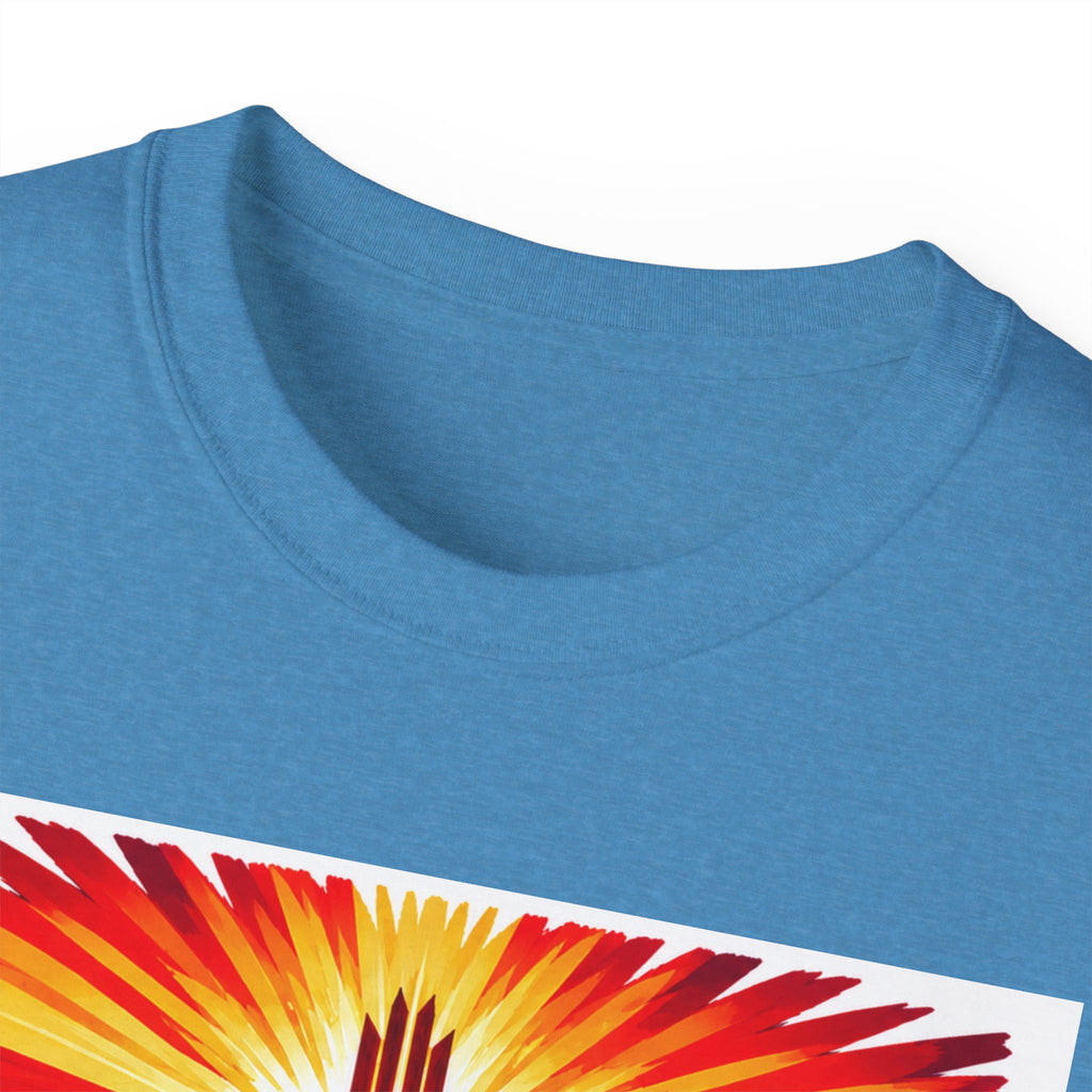 Desert Vibes Arizona T-Shirt – Southwestern Sunset Cactus Graphic with AZ-10 Back