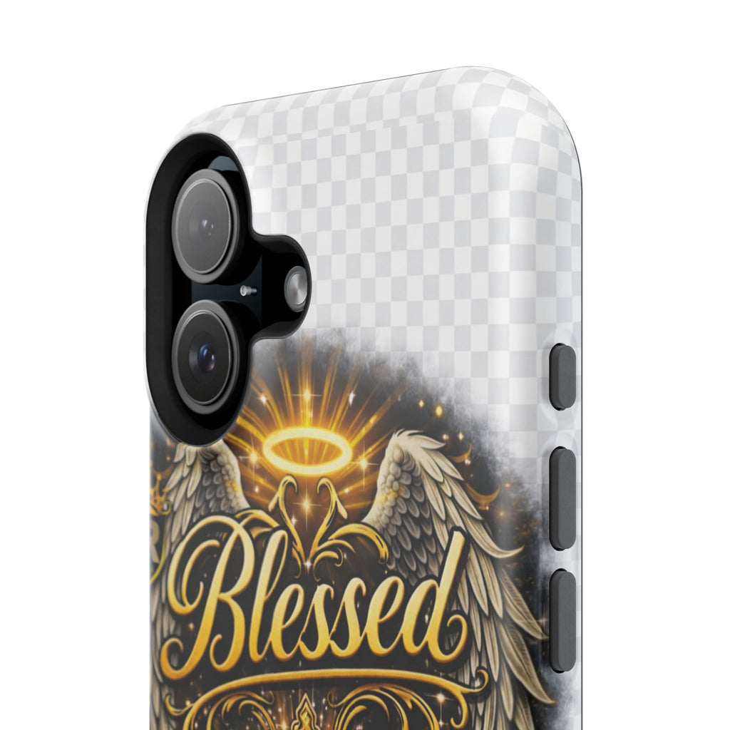 Blessed Cross Phone Case — Impact-Resistant Religious iPhone Case