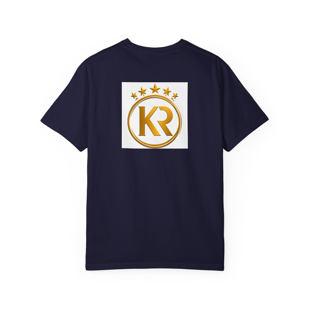 Royalty King Lion T-Shirt — Gold Crest Graphic Tee