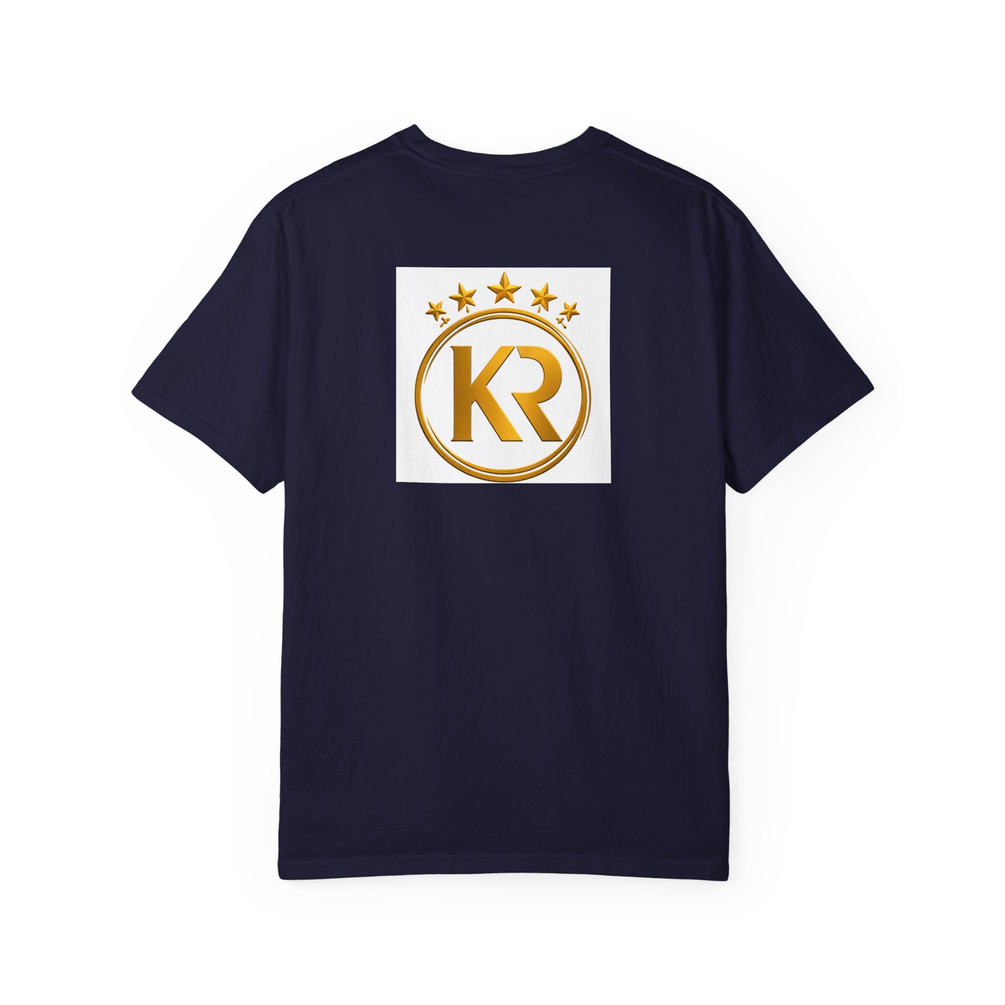 Royalty King Lion T-Shirt — Gold Crest Graphic Tee