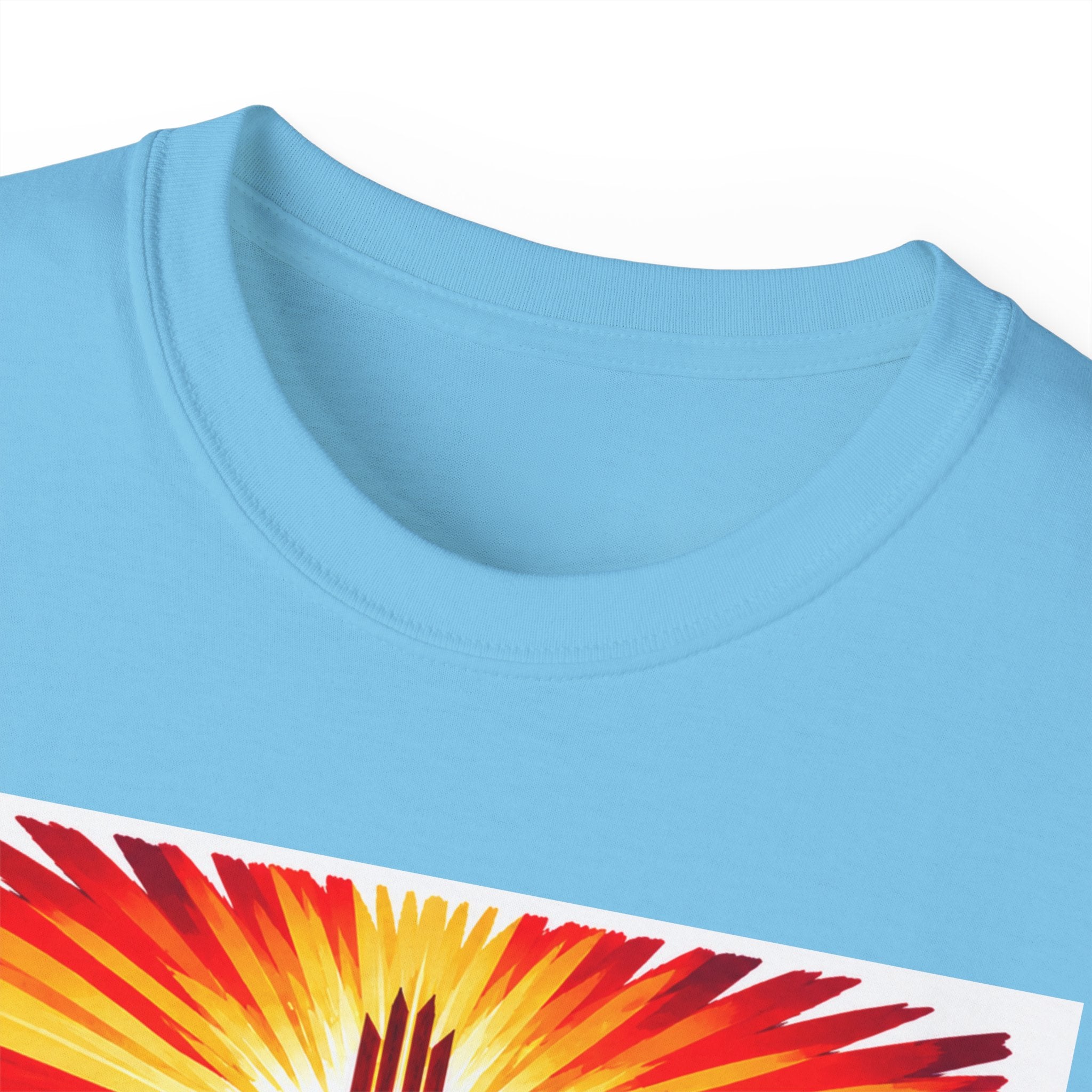 Desert Vibes Arizona T-Shirt – Southwestern Sunset Cactus Graphic with AZ-10 Back
