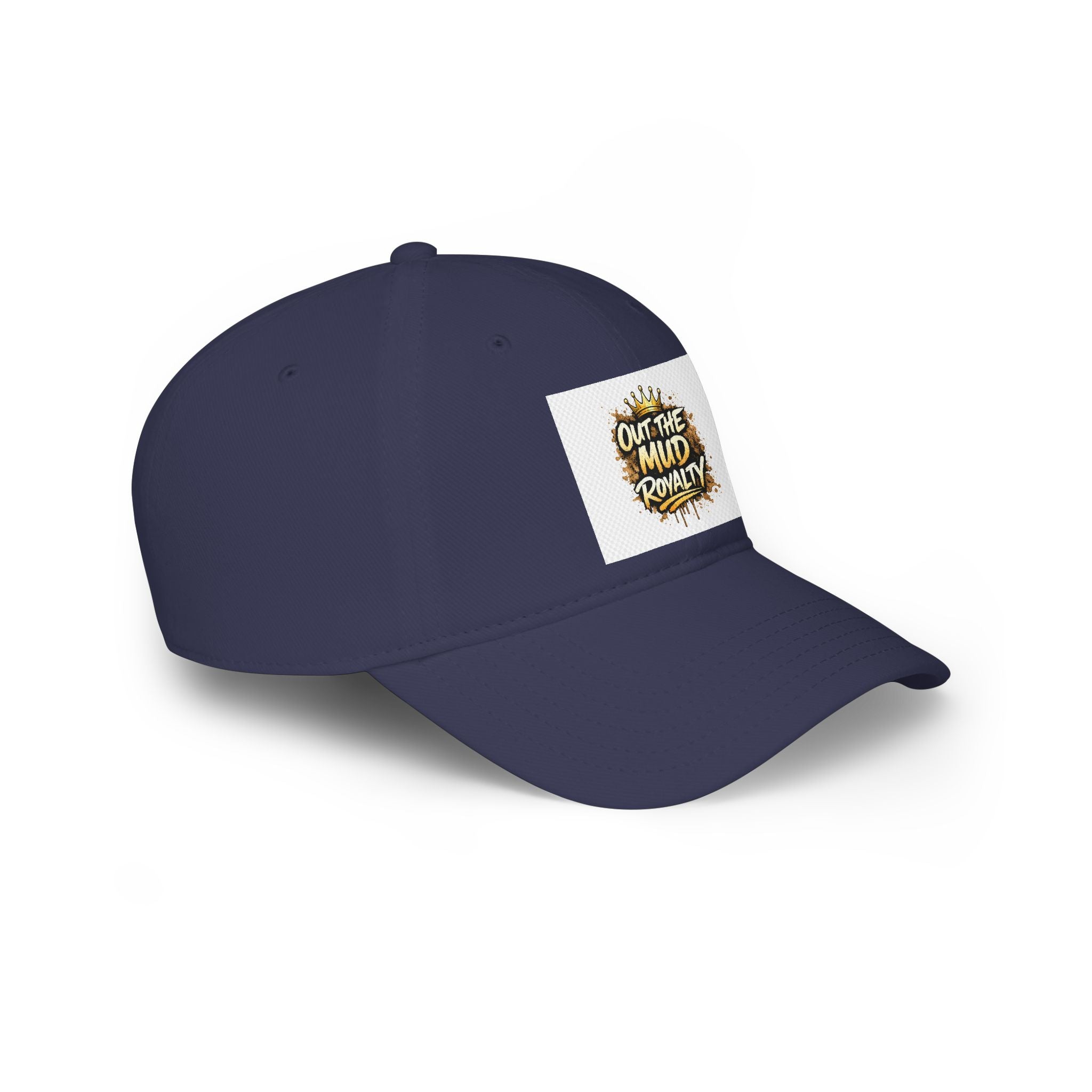 Low Profile Baseball Cap — "Out the Mud Royalty" Crown Graphic Hat