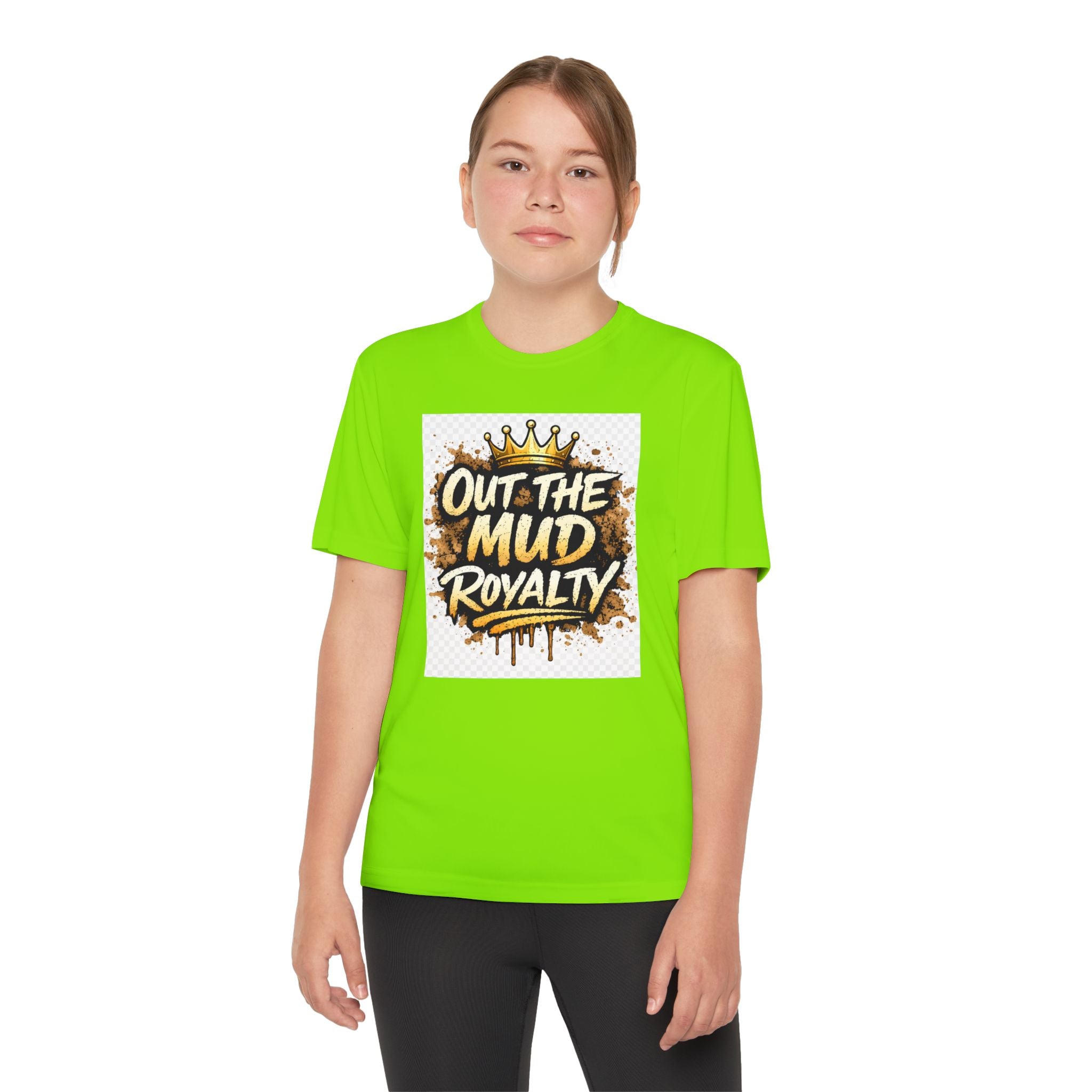 Youth Competitor Tee — "Out the Mud Royalty" Graphic Tee