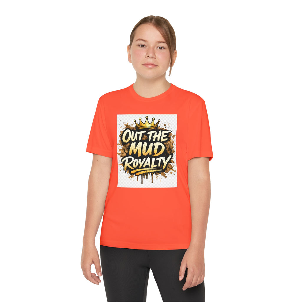 Youth Competitor Tee — "Out the Mud Royalty" Graphic Tee