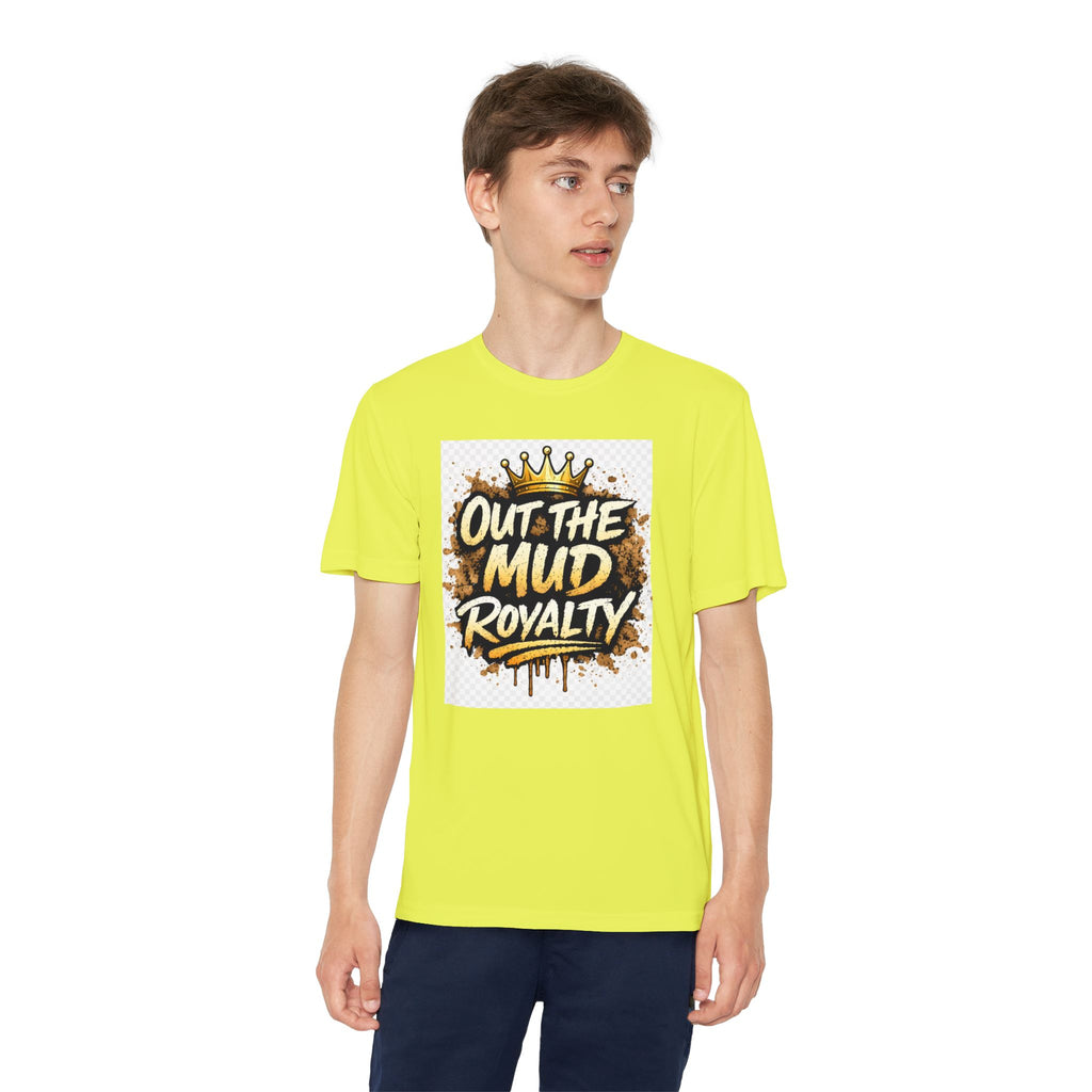 Youth Competitor Tee — "Out the Mud Royalty" Graphic Tee