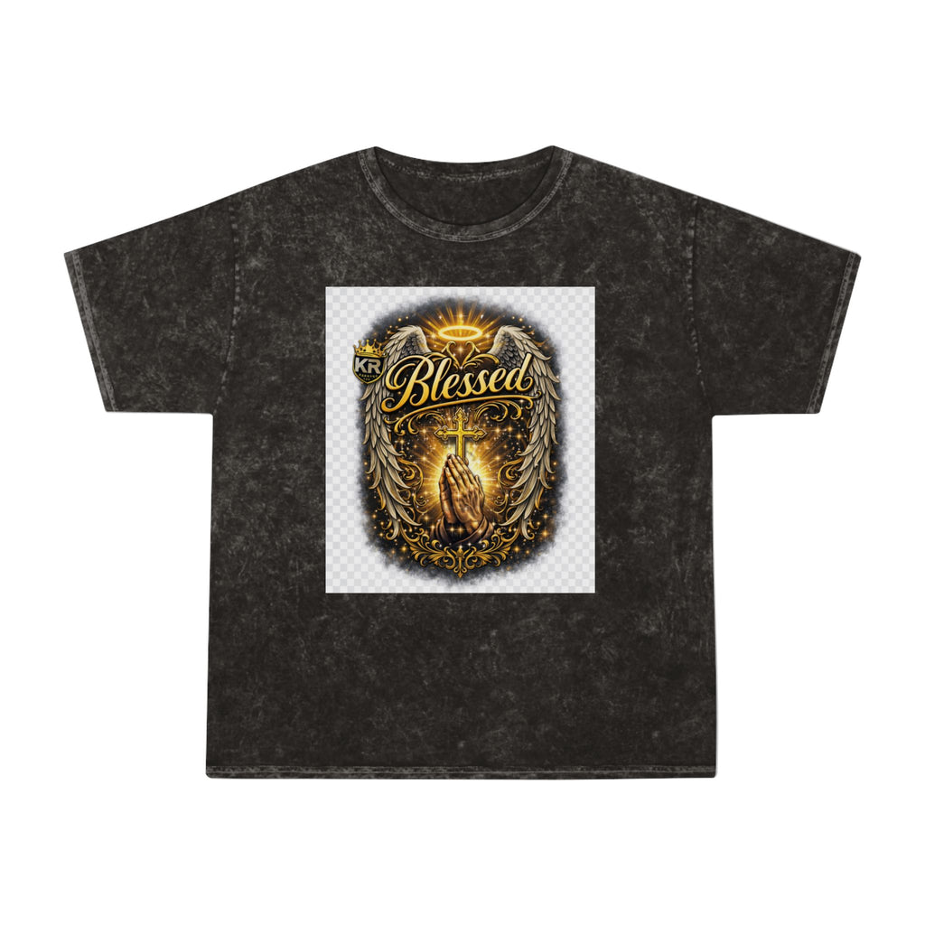 Blessed Cross Mineral Wash T-Shirt