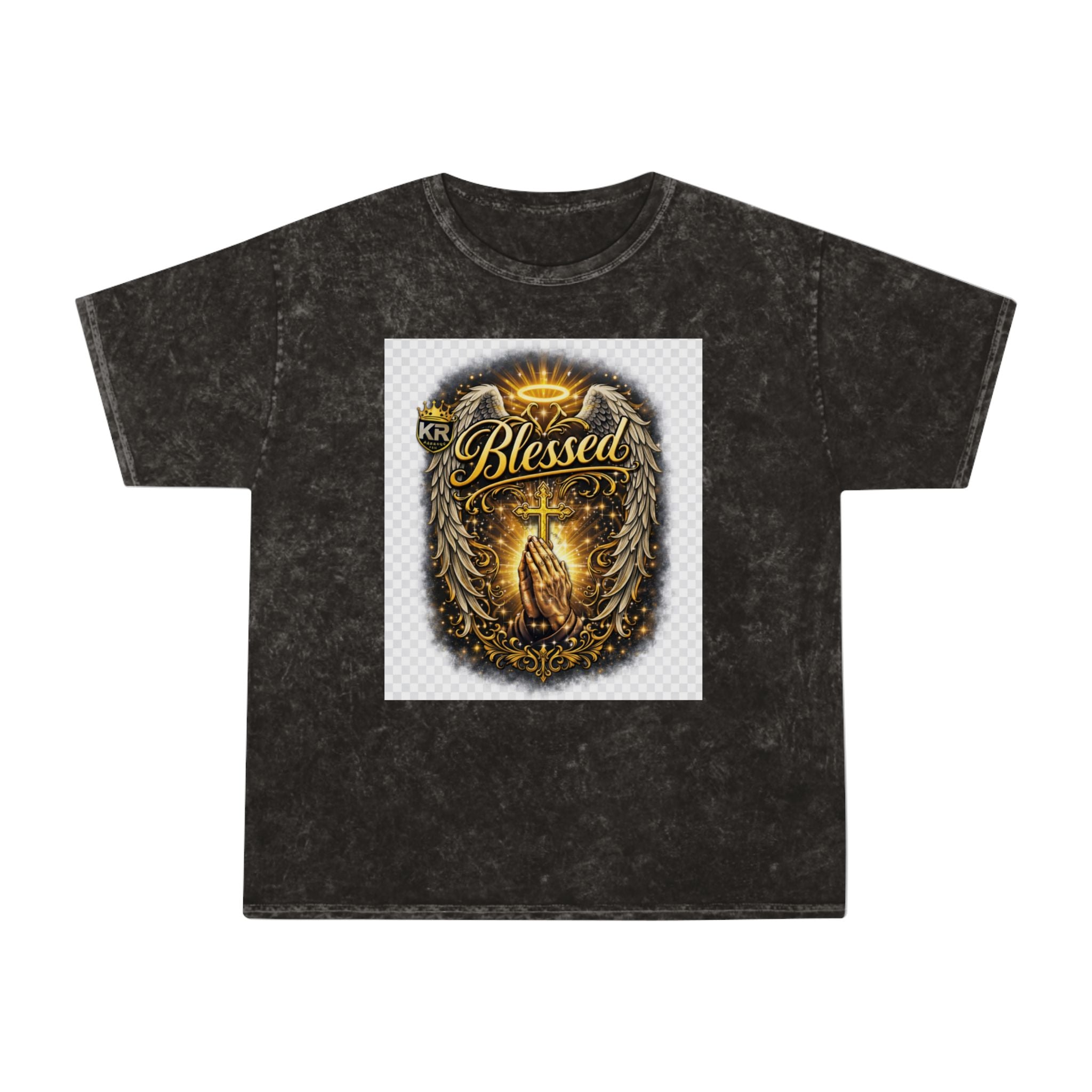 Blessed Cross Mineral Wash T-Shirt