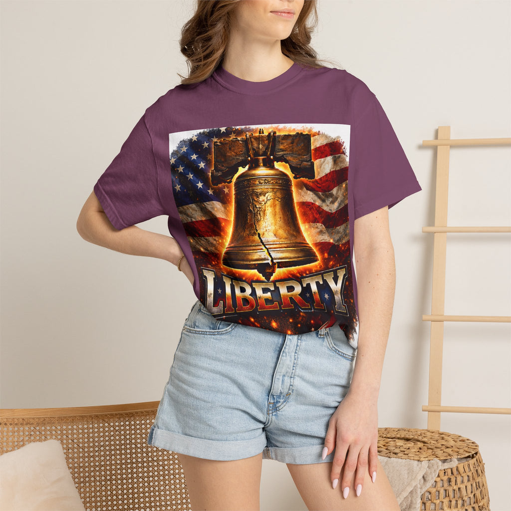 Liberty Bell T-Shirt — Patriotic American Flag Tee