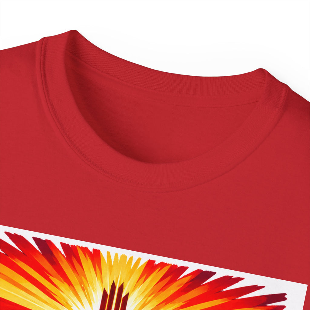 Desert Vibes Arizona T-Shirt – Southwestern Sunset Cactus Graphic with AZ-10 Back