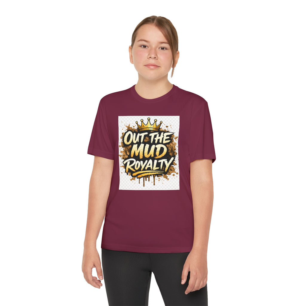 Youth Competitor Tee — "Out the Mud Royalty" Graphic Tee