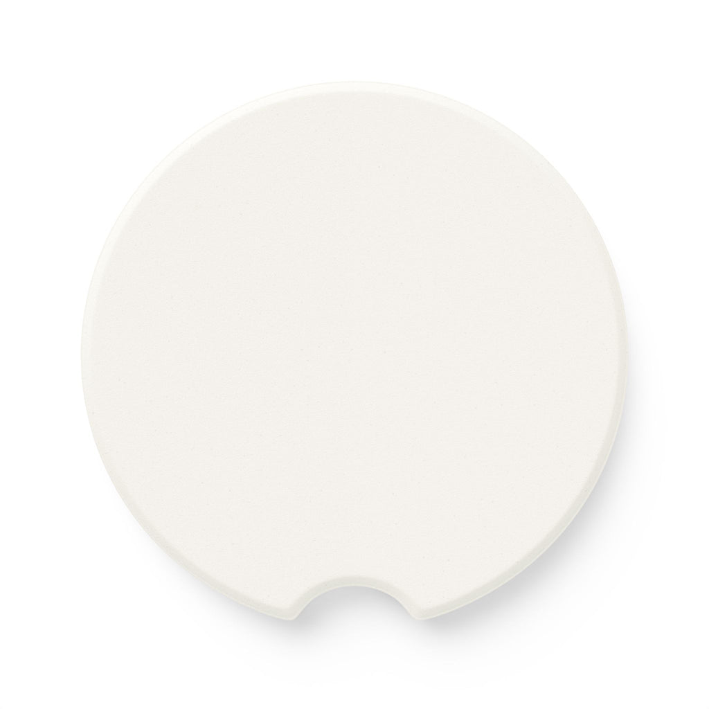 Soapstone Car Coaster — "Out The Mud Royalty" Crowned Mud-Splash Design
