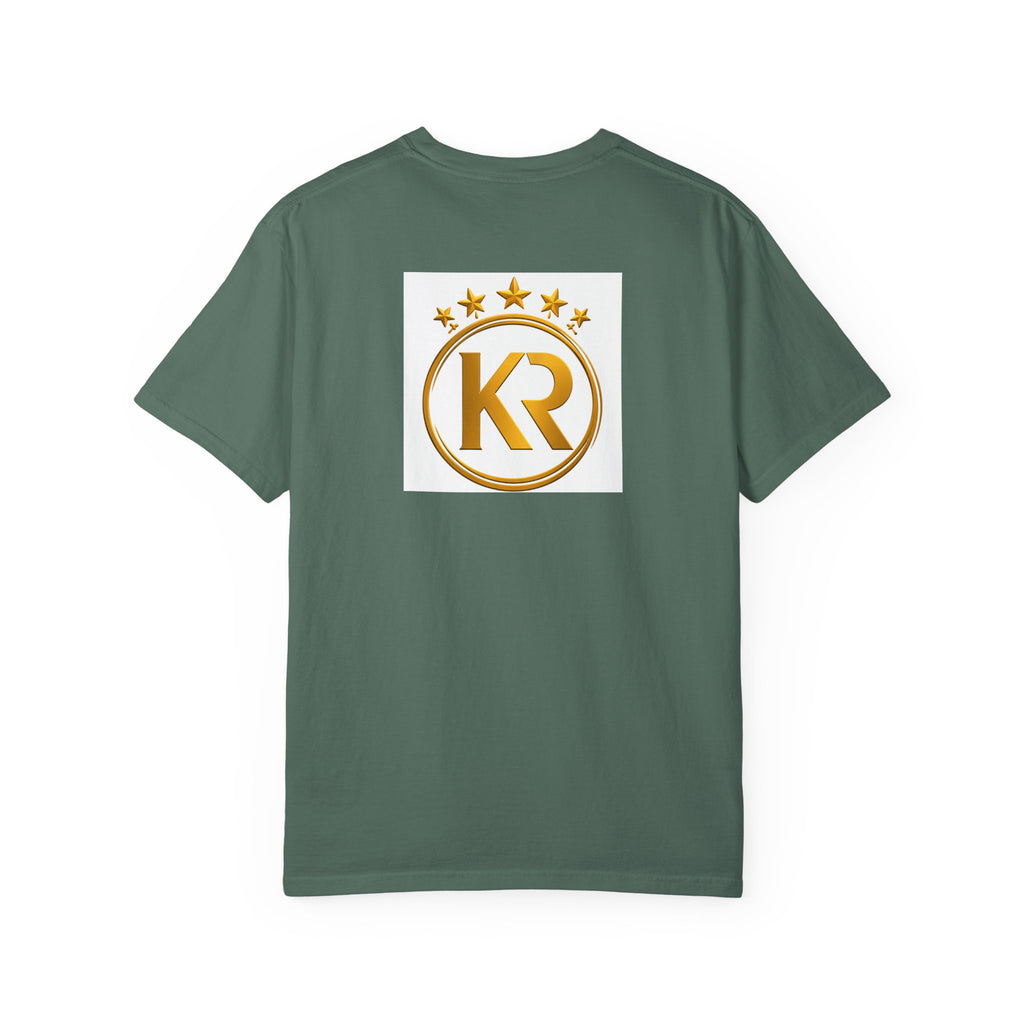 Royalty King Lion T-Shirt — Gold Crest Graphic Tee