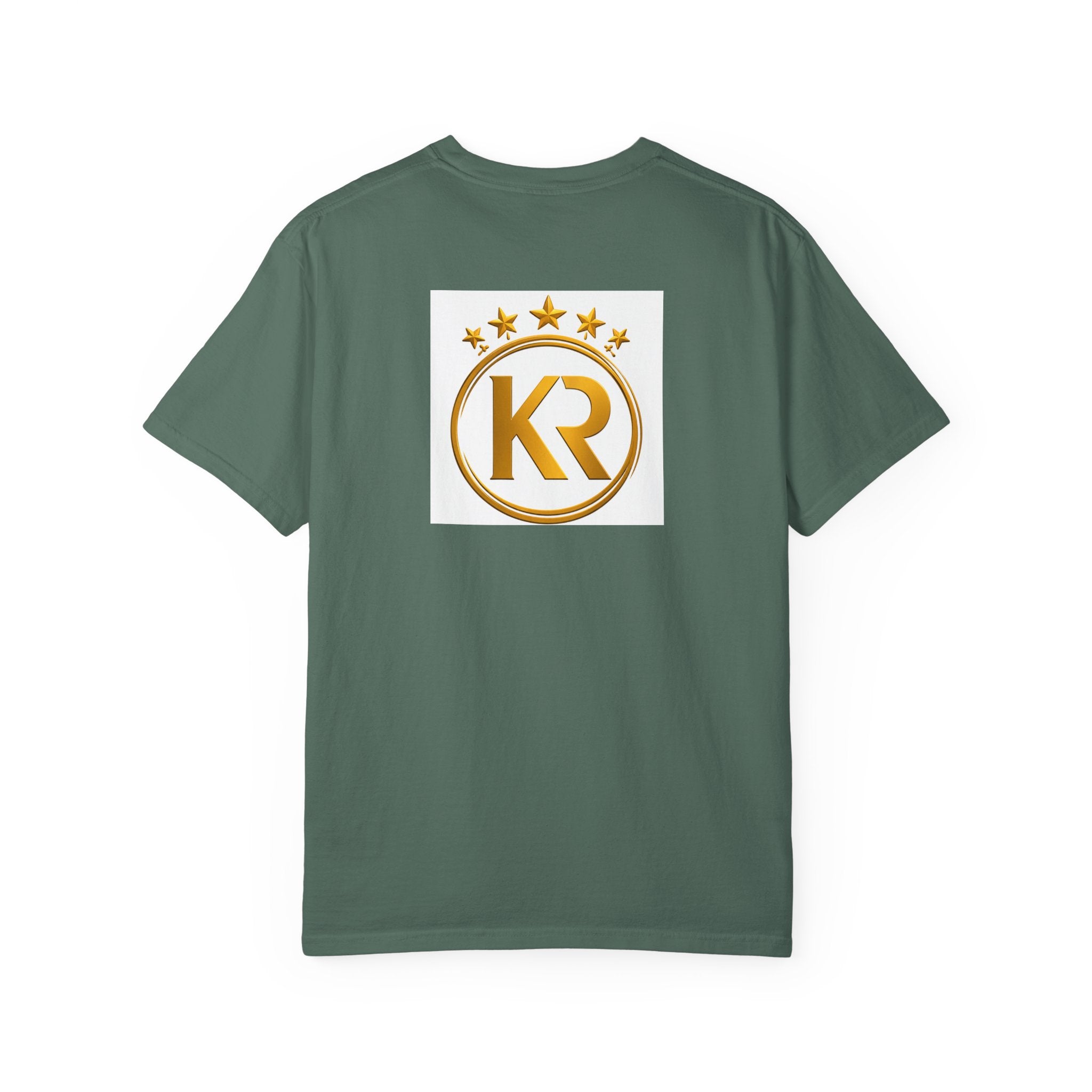 Royalty King Lion T-Shirt — Gold Crest Graphic Tee