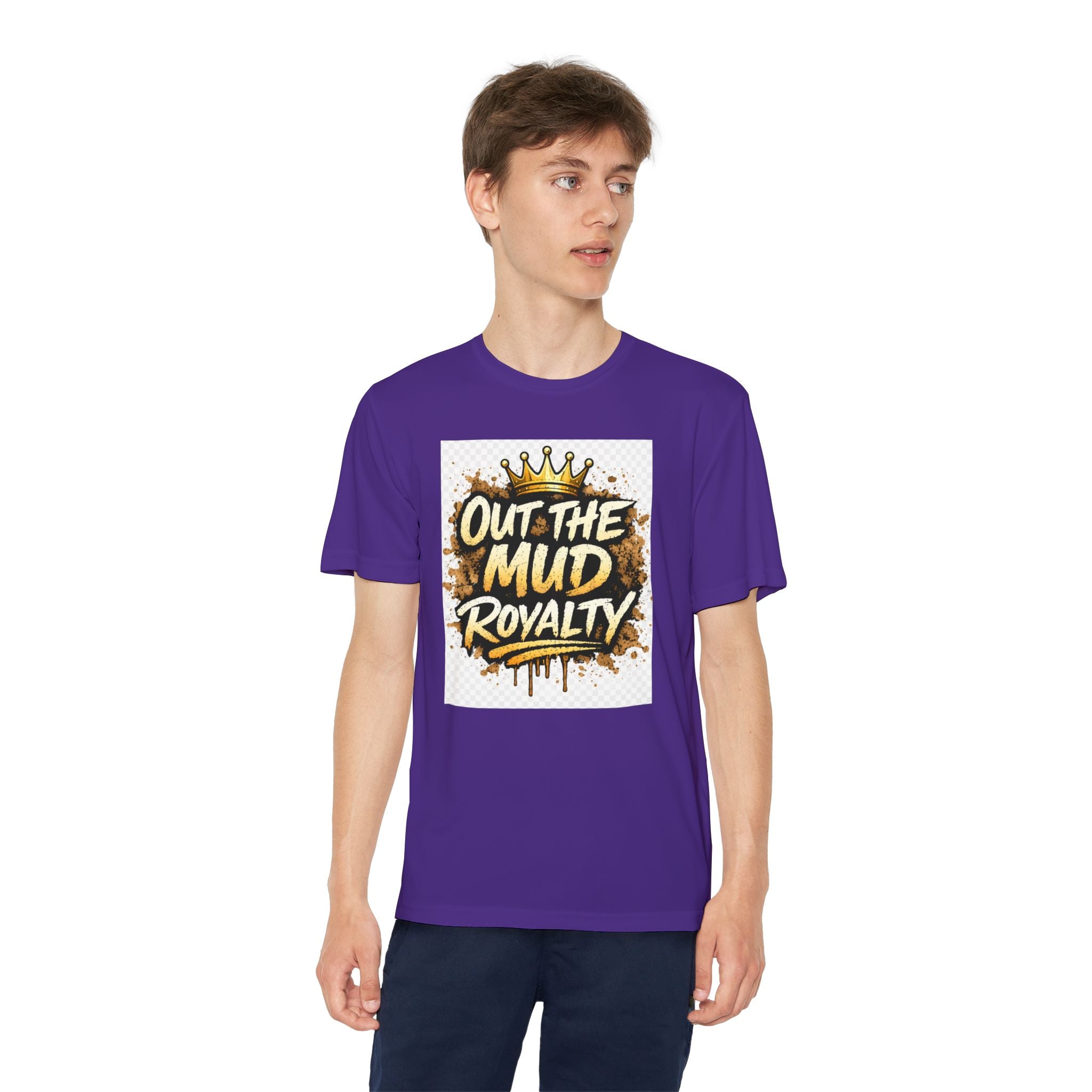 Youth Competitor Tee — "Out the Mud Royalty" Graphic Tee